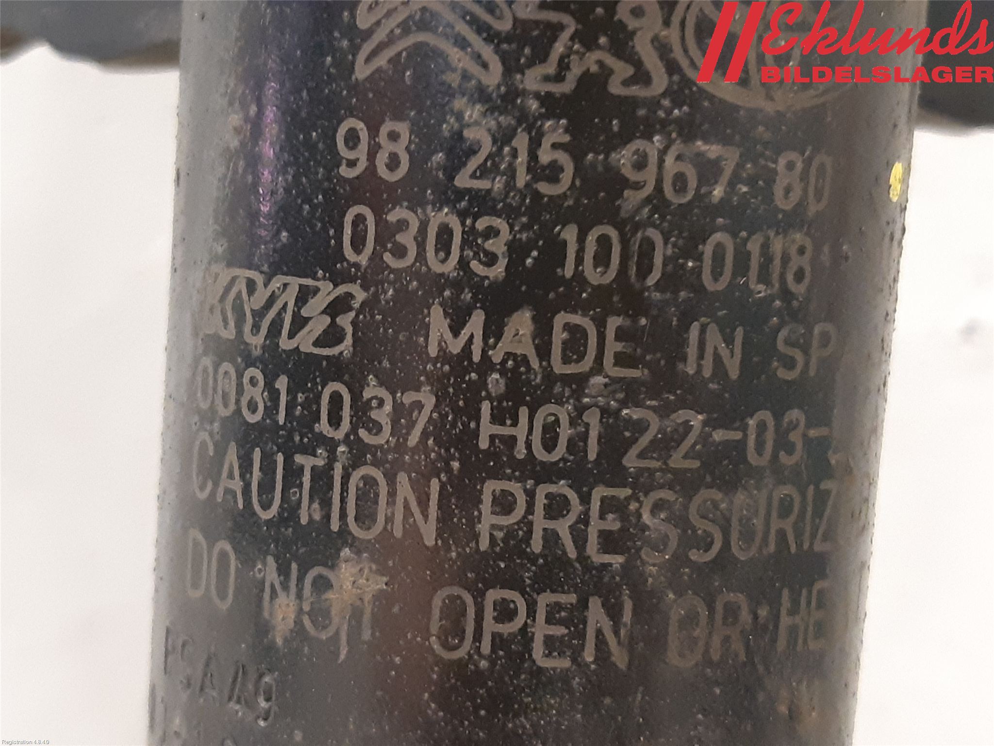 Citroen JUMPY/E-JUMPY 16- Fjäderben Fram Vänster