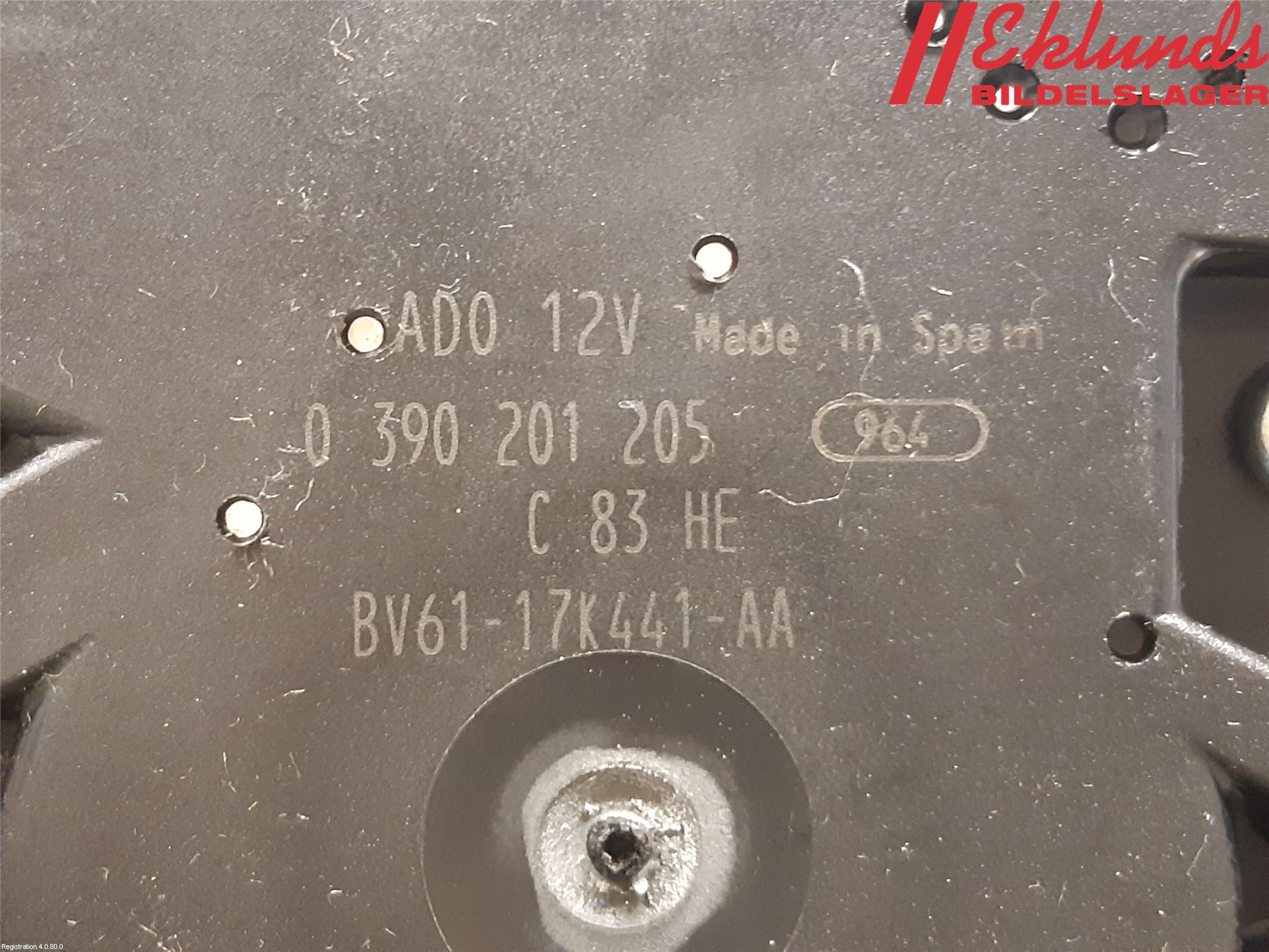 Ford FOCUS 11-14 Torkarmotor Baklucka