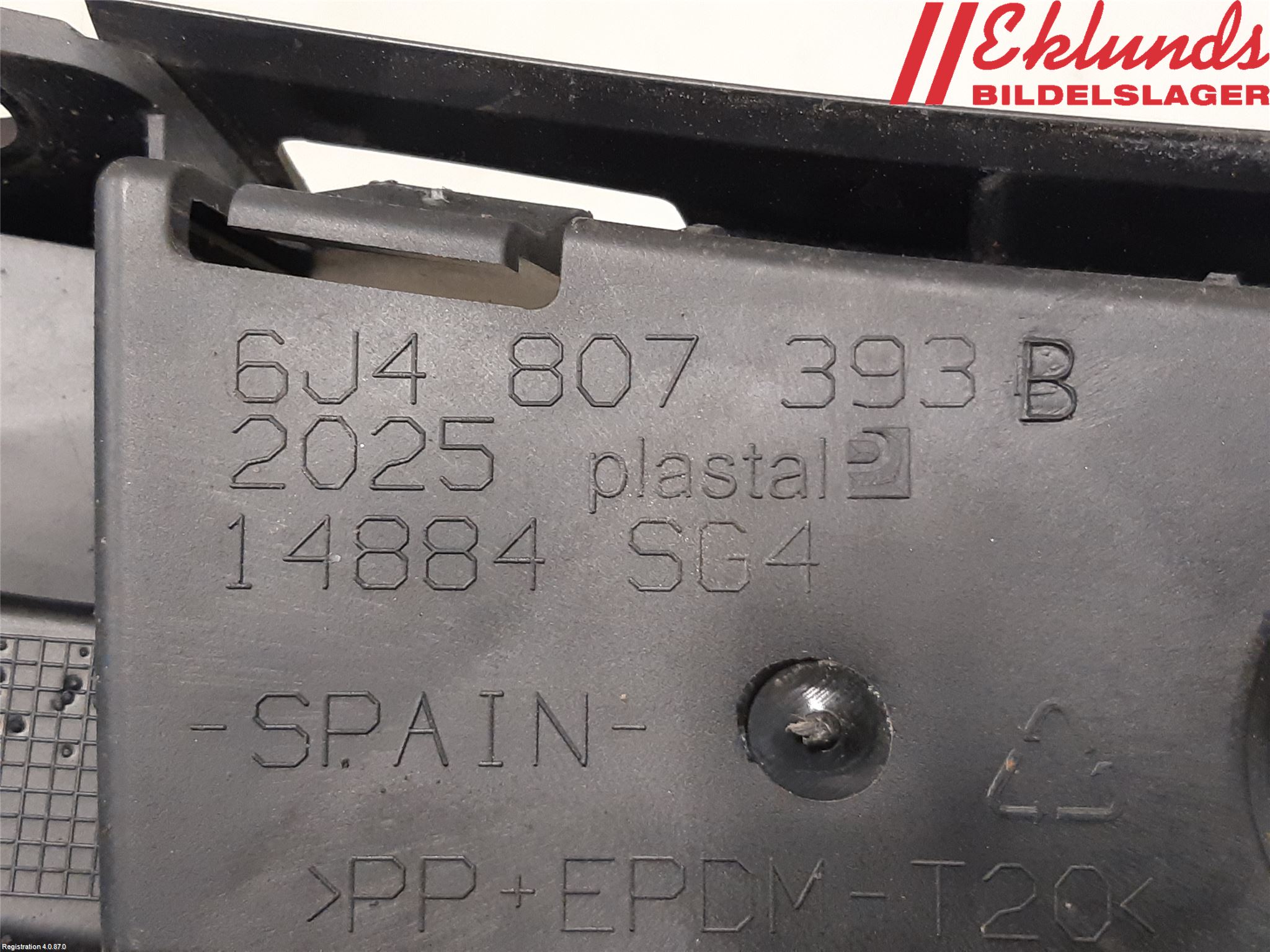 Seat IBIZA IV 08-16 Stötfångarfäste Bak Vä