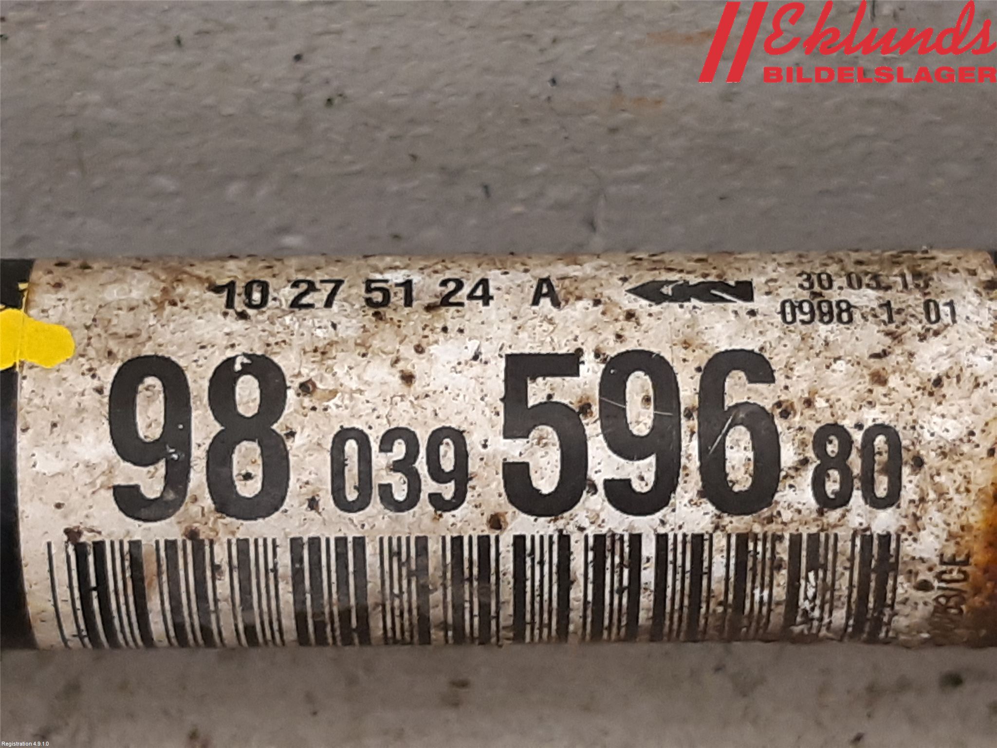 Peugeot 208 12-15 Drivaxel Fram Höger