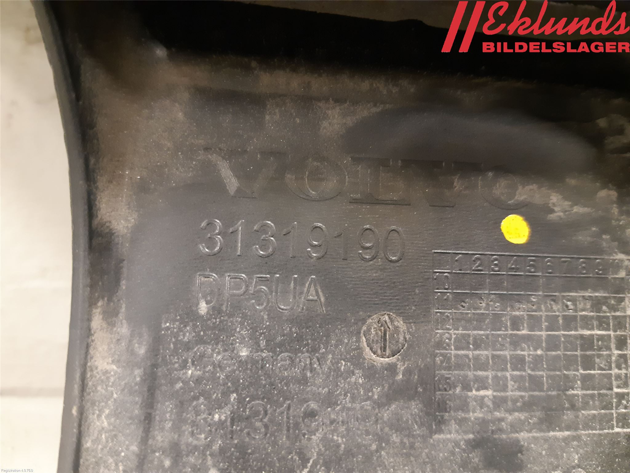 Volvo V60 11-13 Motorkåpa