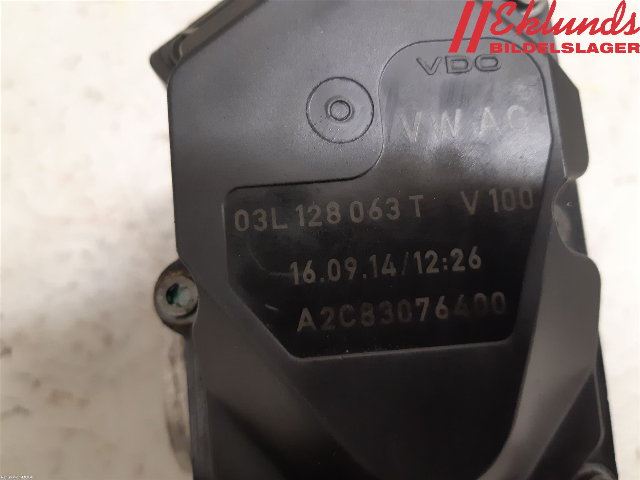 Volkswagen VW PASSAT 11-14 Injspjällhus