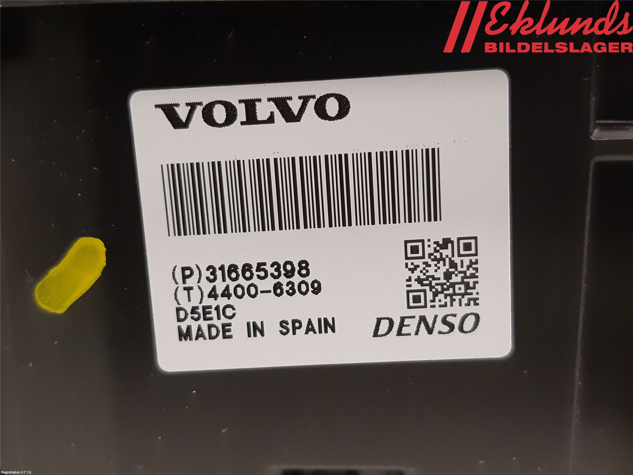 Volvo XC90/RECHARGE 16- Bildskärm