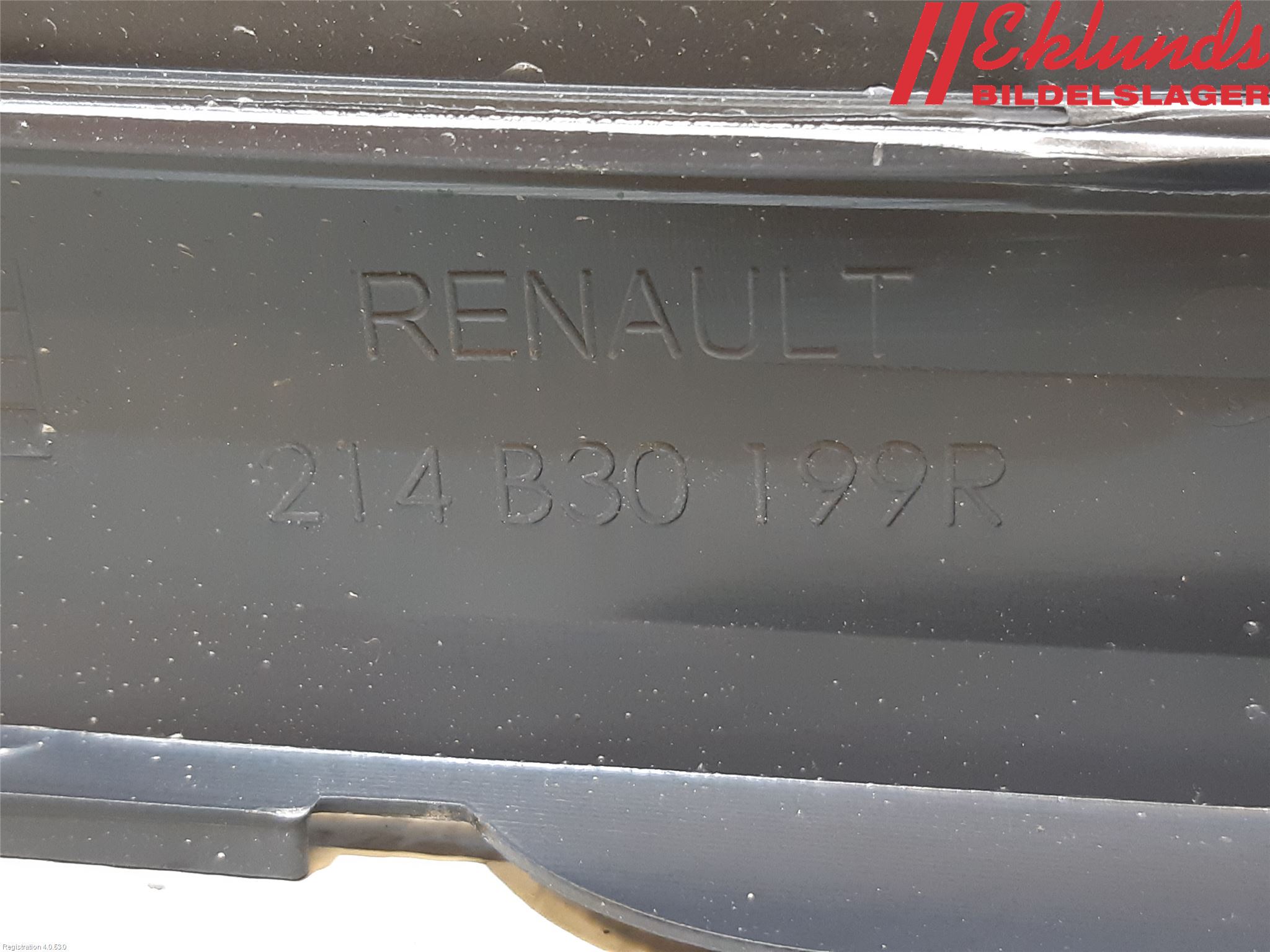 Renault CLIO IV 12-16 Deflektor Plåt-Plast Kylning