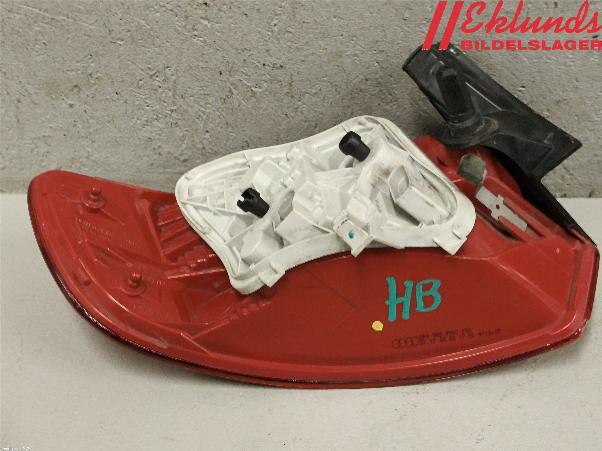 Audi A3/S3 05-13 Bakljus Höger