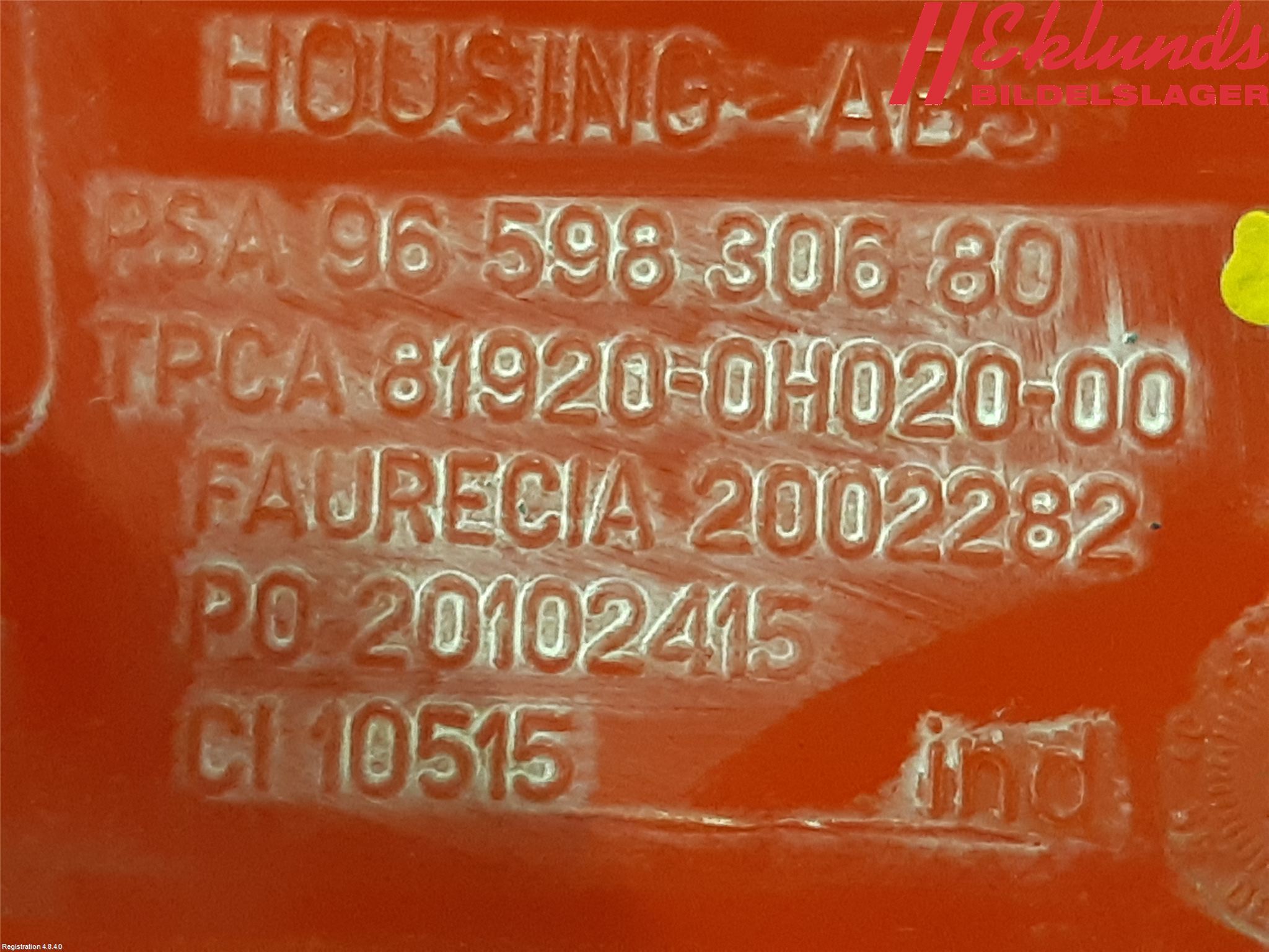 Citroen JUMPY/E-JUMPY 16- Dimljus/Reflex Bak