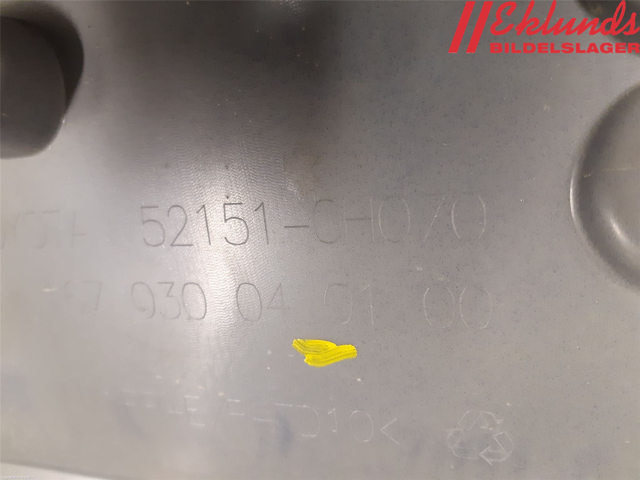 Toyota AYGO X AB70 22- Stöt Utfyllnad-List-Grill