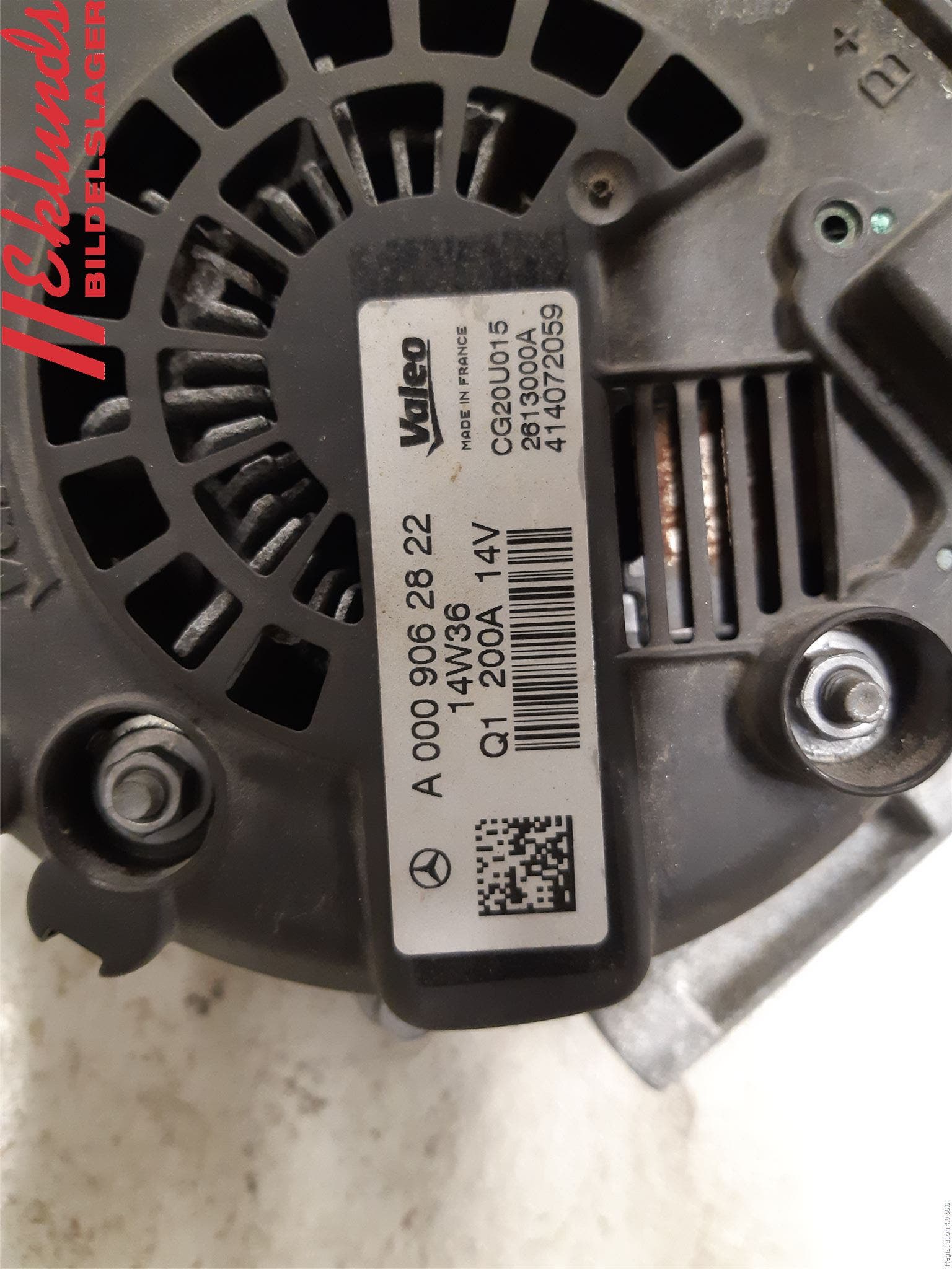 Mercedes-Benz MB C-KLASS (W205) 14-21 Generator