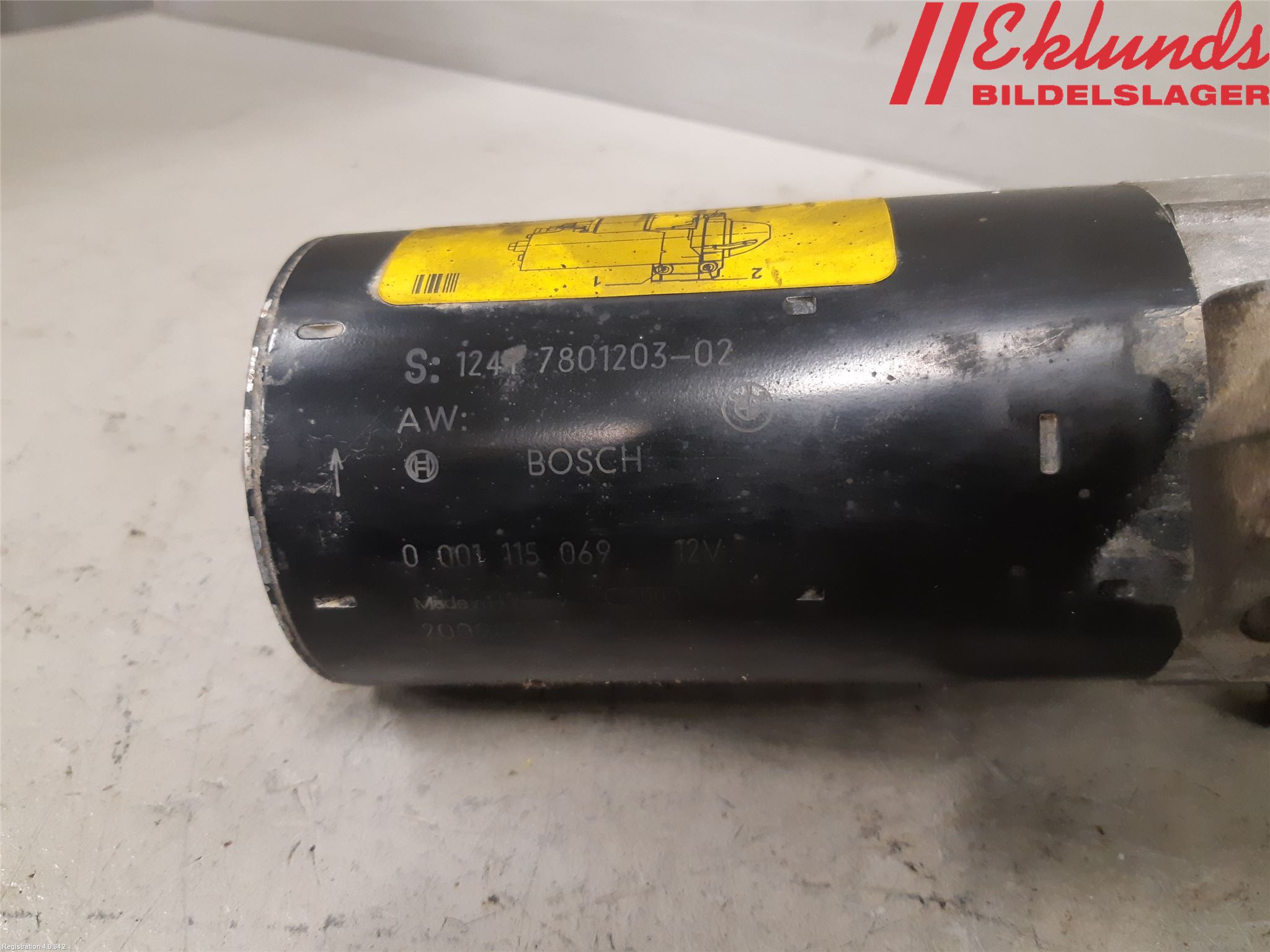 BMW 3 E90/91 SED/TOU 05-12 Startmotor Diesel