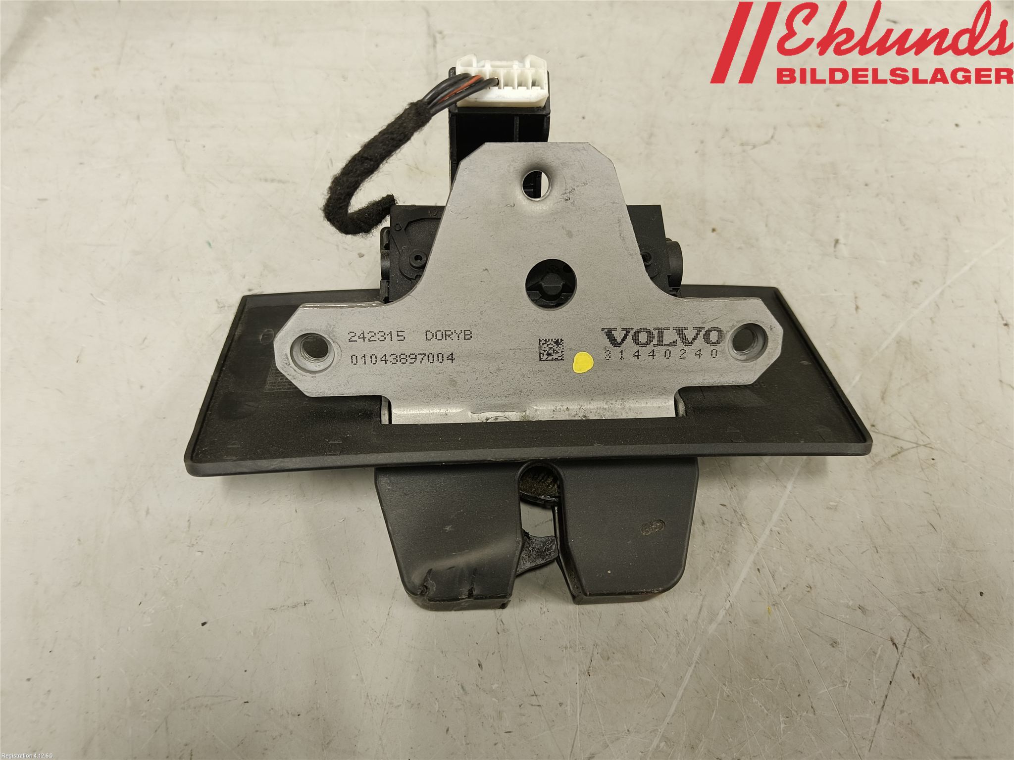 Volvo V60 14-18 Låskista Baklucka