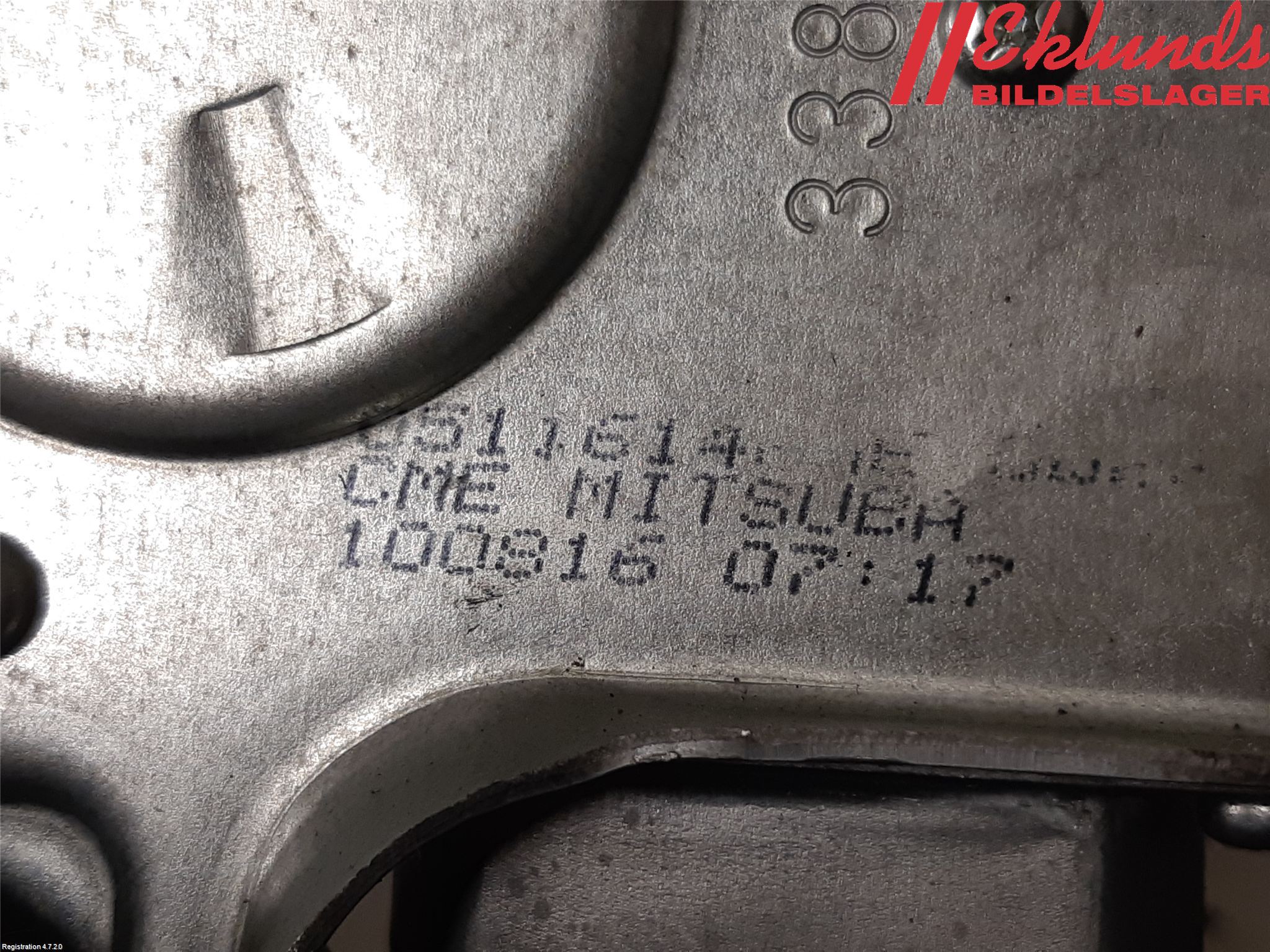 Dodge CALIBER Torkarmotor Baklucka