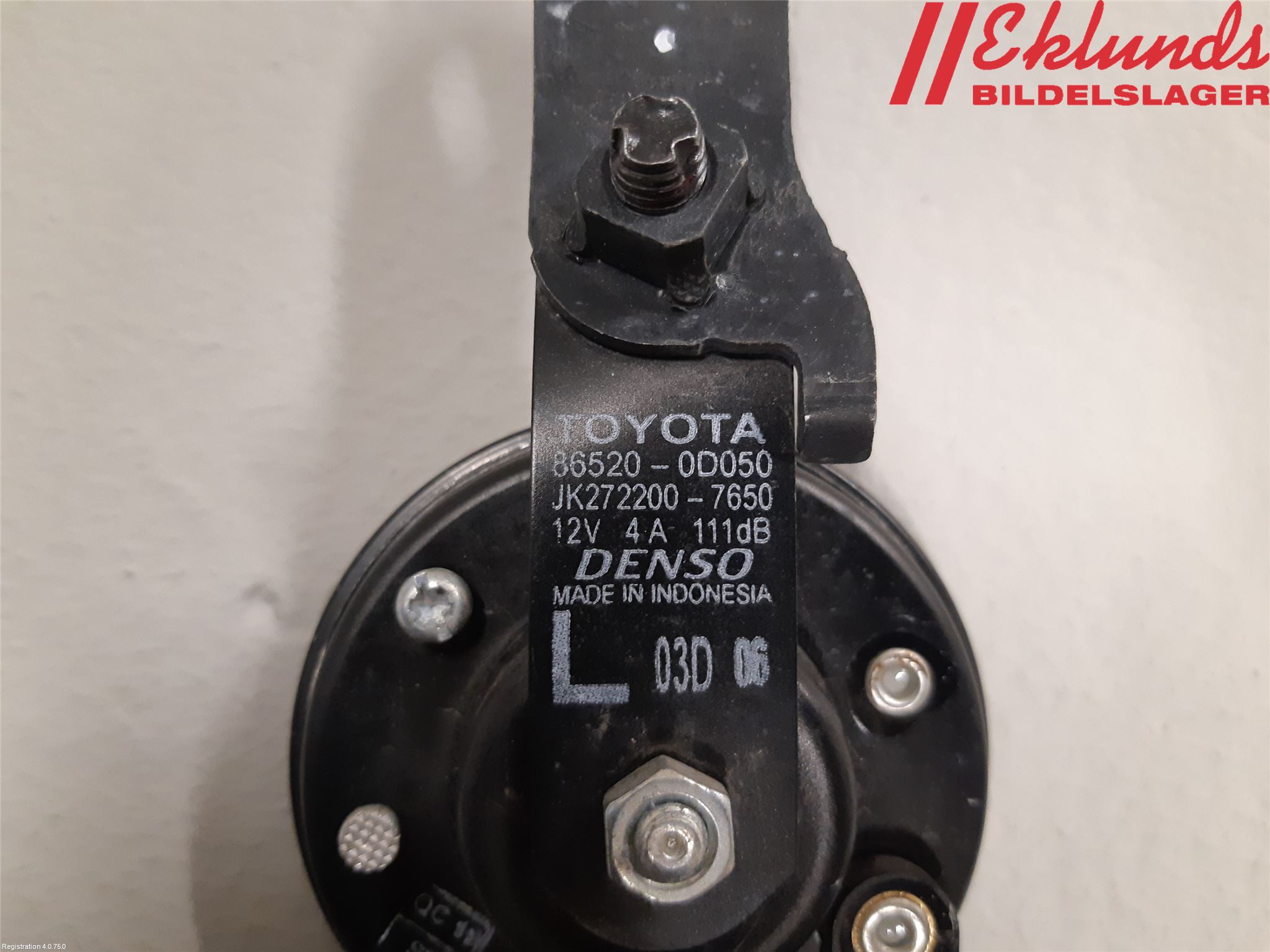 Toyota COROLLA 19- Signalhorn