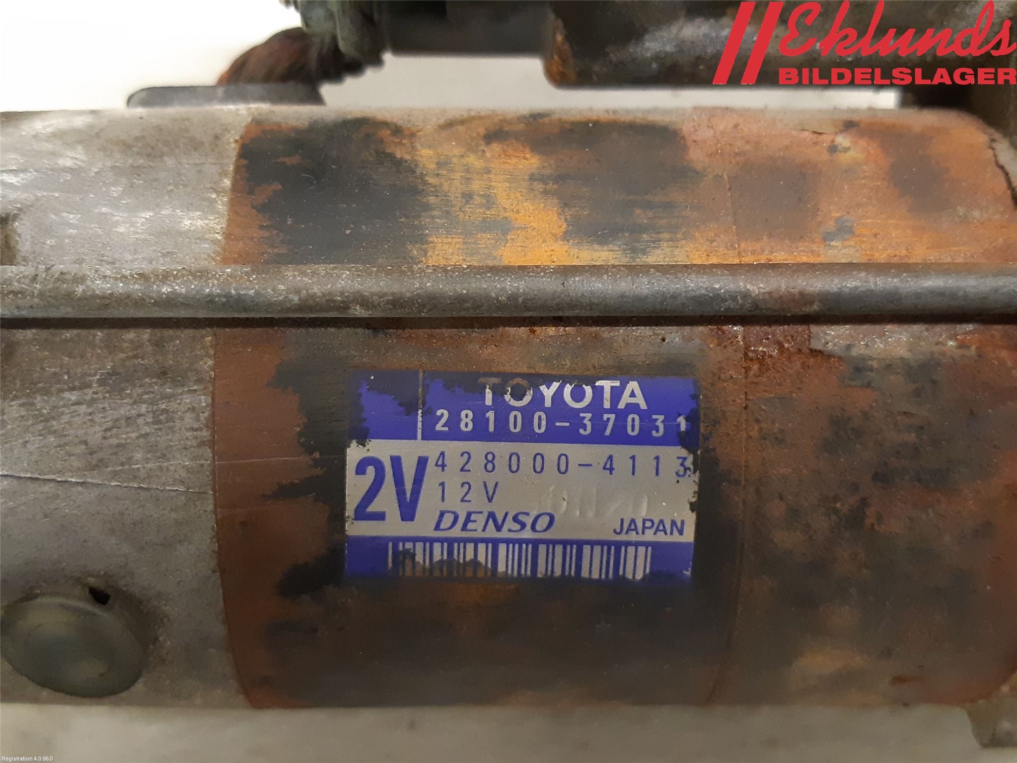 Toyota RAV 4 06-12 Startmotor