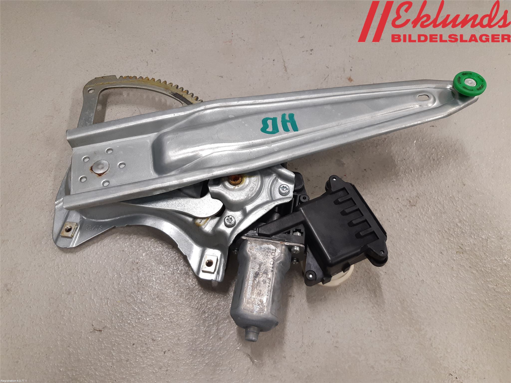 Toyota AURIS 13-19 Fönsterhiss El Kompl