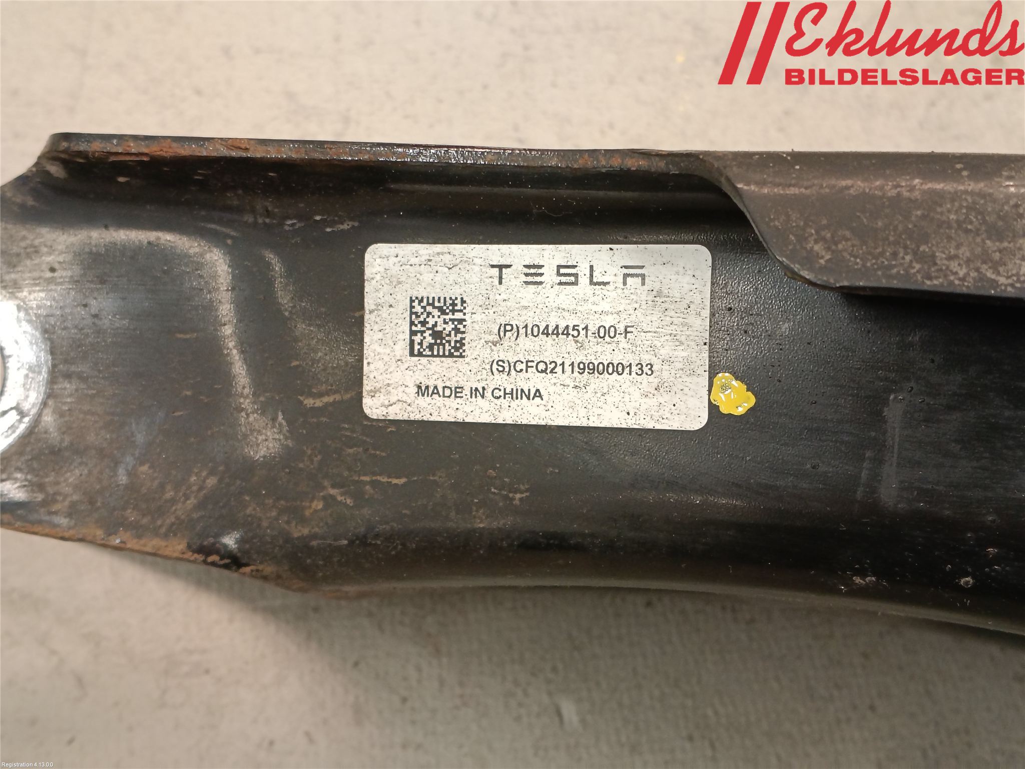 Tesla MODEL 3 17- Bärarm Bak Vänster