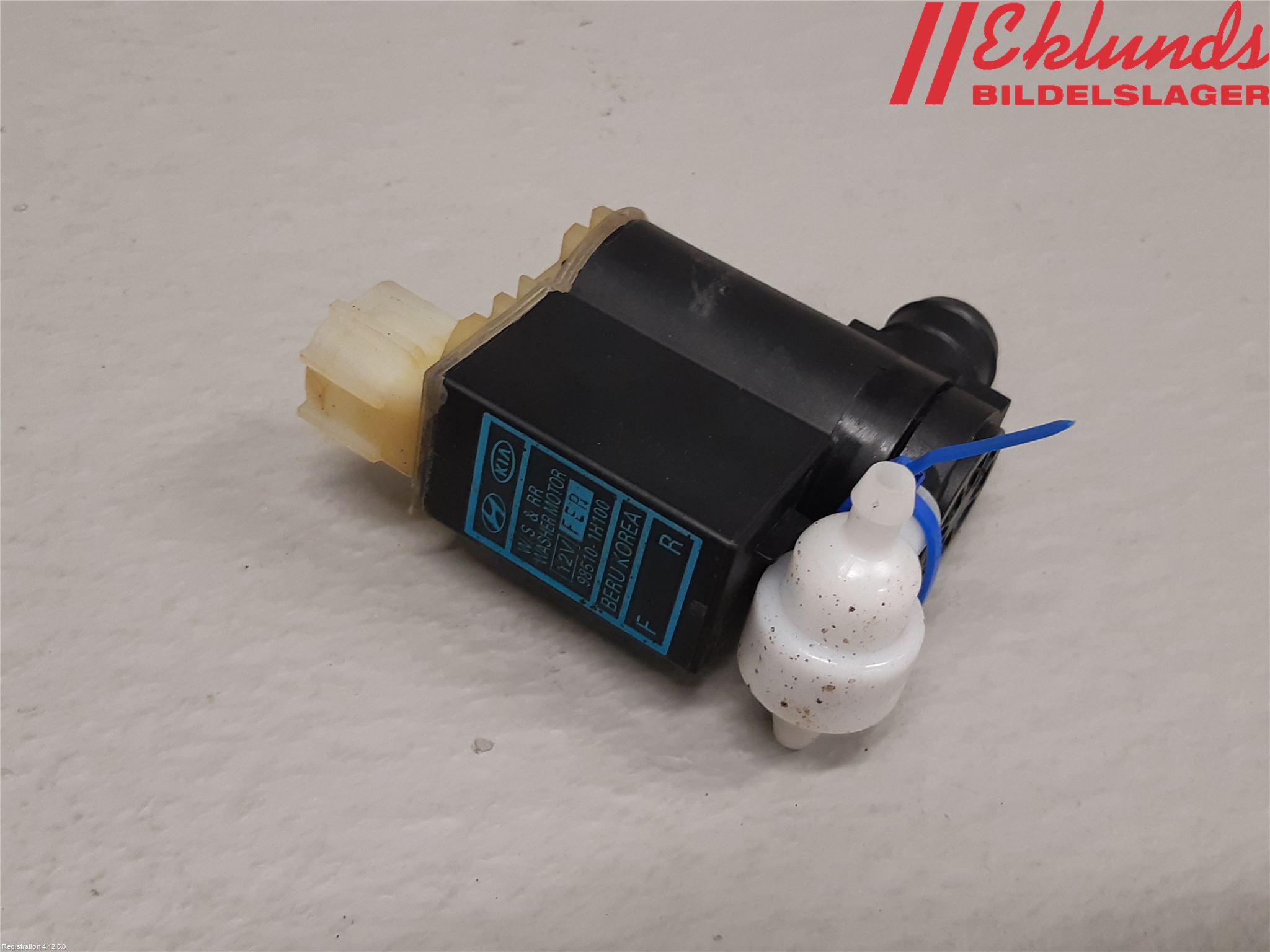 Kia CEED 06-12 Spolarpump Vindruta