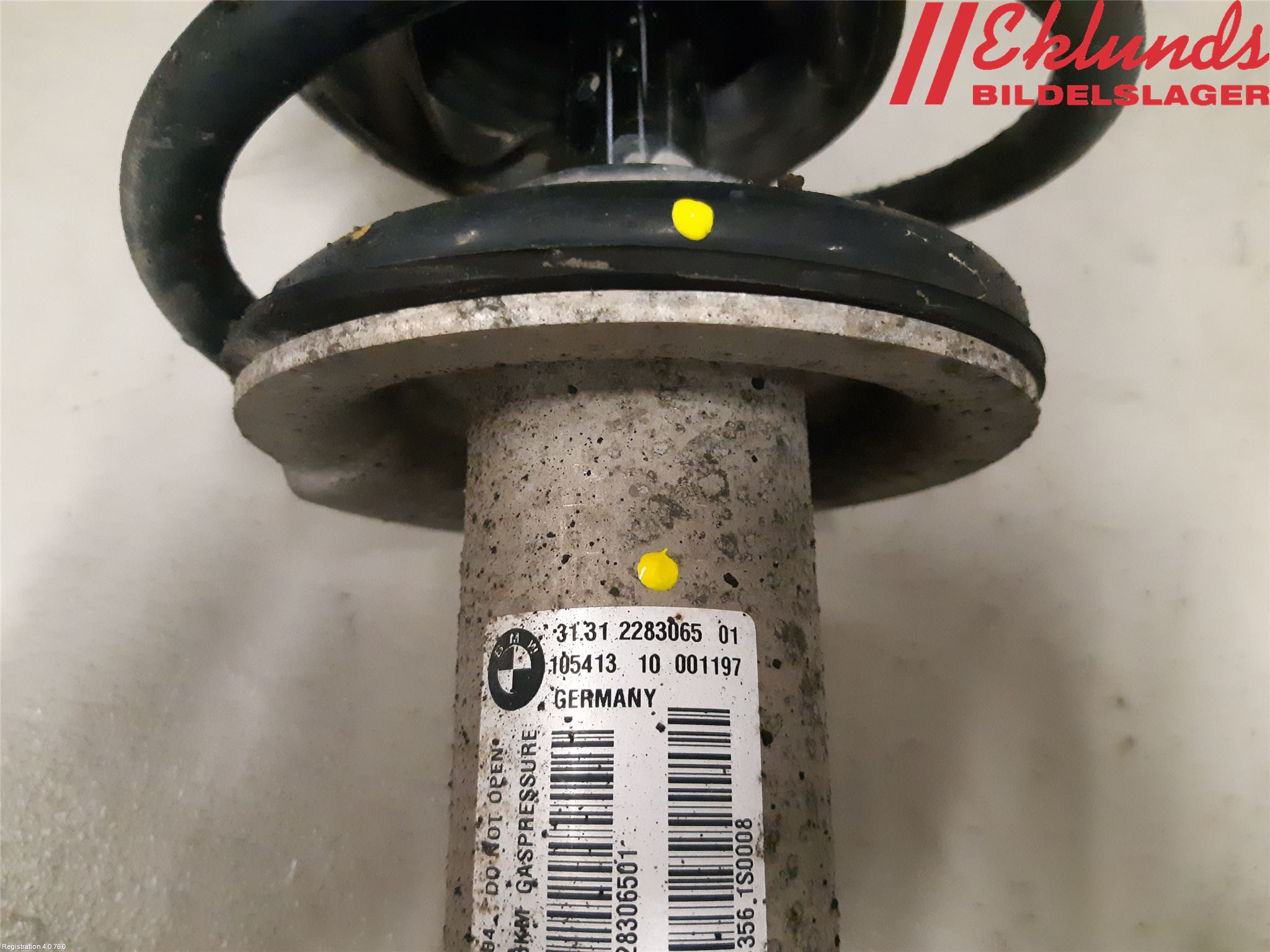 BMW 6 E63/64    02-10 Fjäderben Fram Vänster