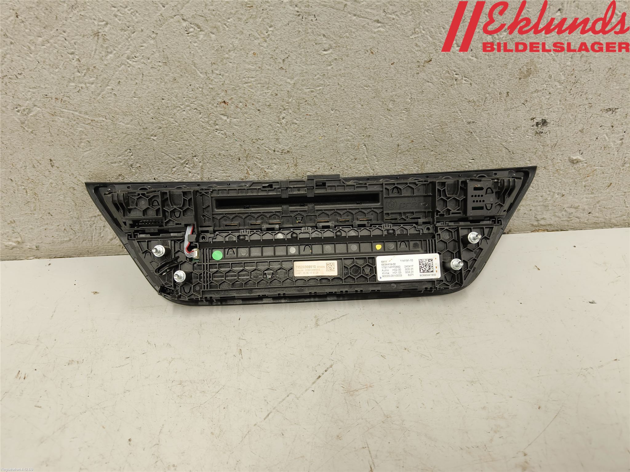 BMW 5 G30/G31/F90 17-23 Ac Styrenhet Ac Manöveren
