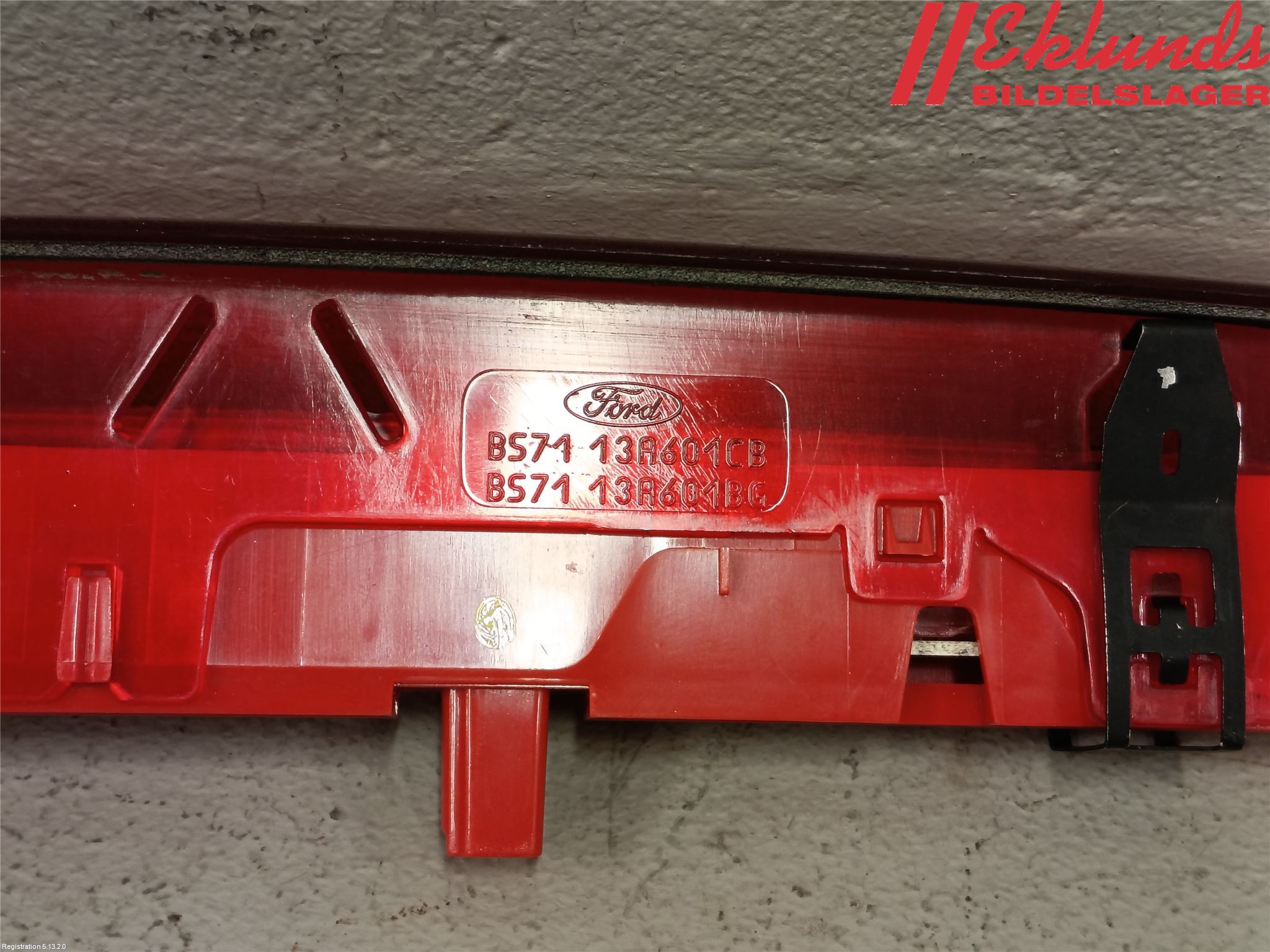 Ford FOCUS 15-18 Bromsljus Bakruta