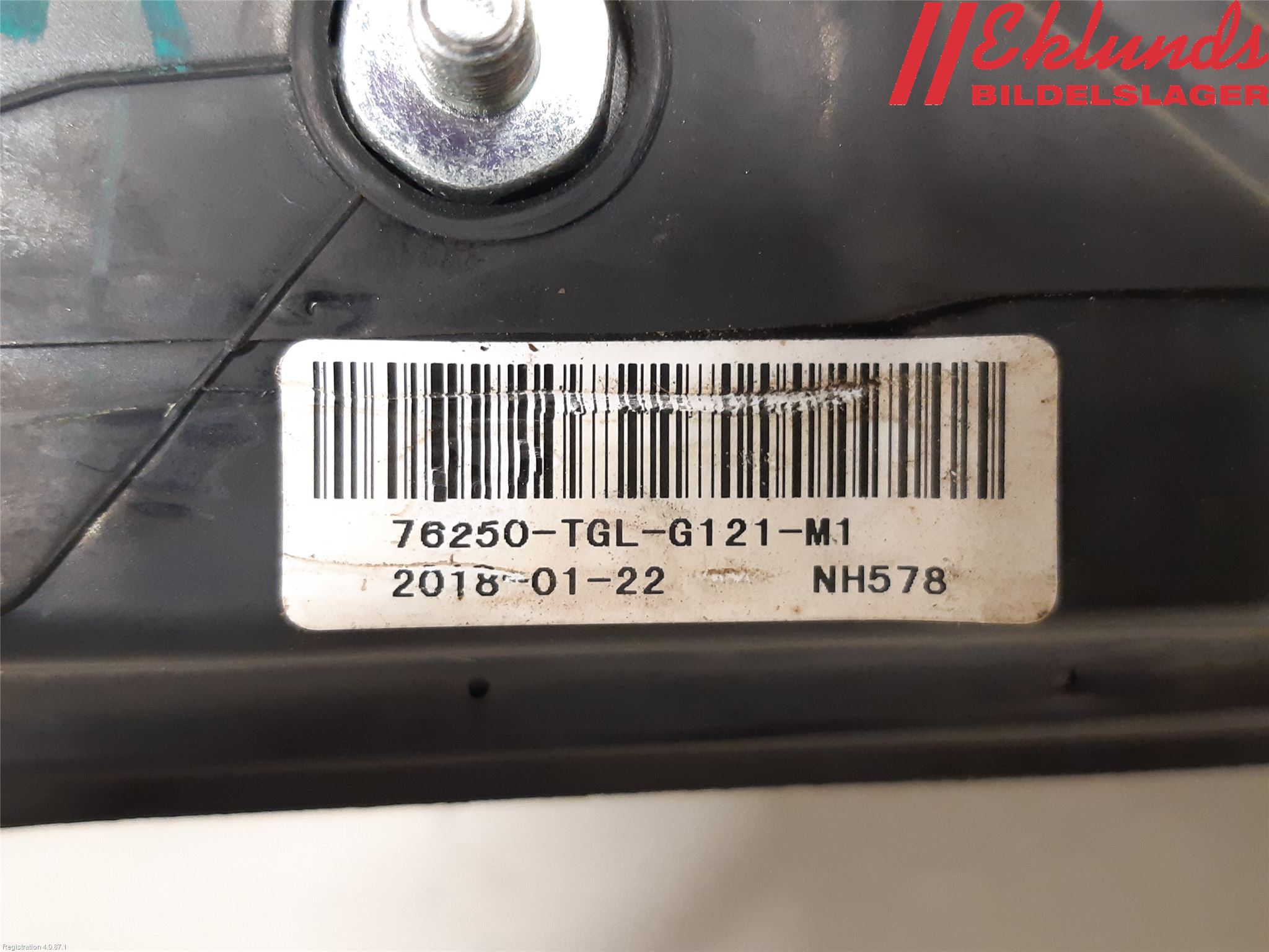 Honda CIVIC 17-22 Spegel Yttre El Vä