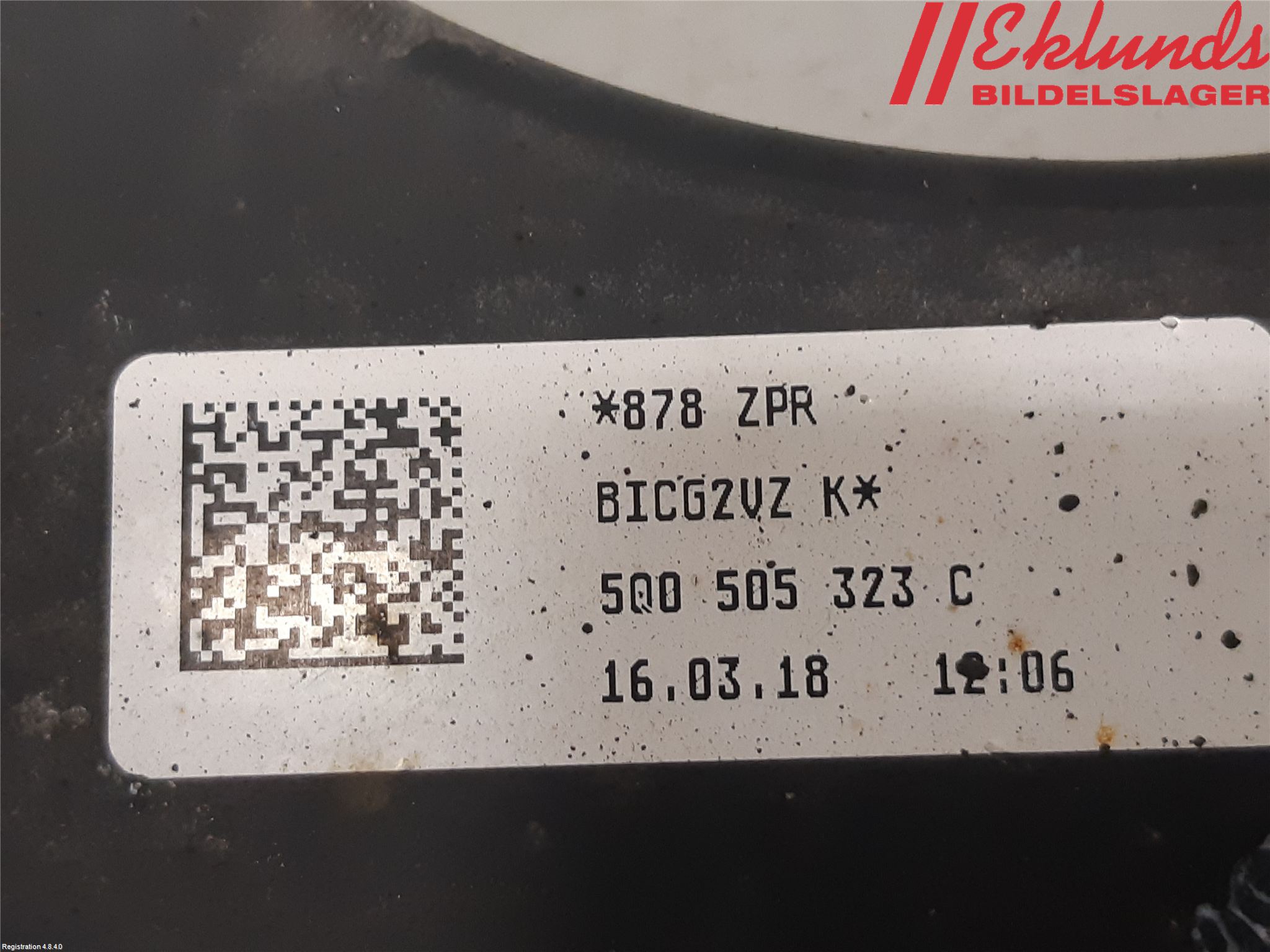 Volkswagen VW TIGUAN 16-24 Bärarm Bak Övre Vänster