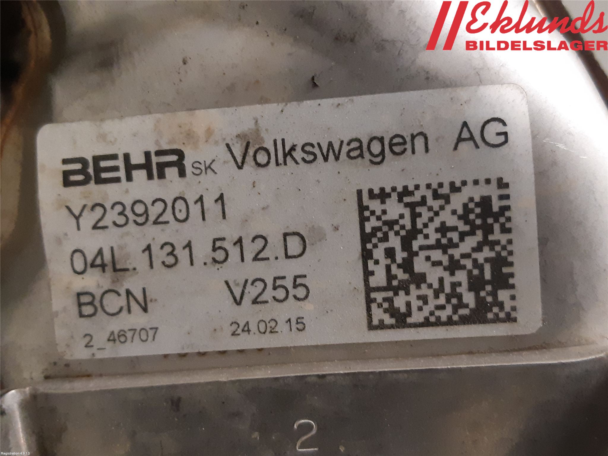 Audi Q3 8U 12-18 Egr Ventil