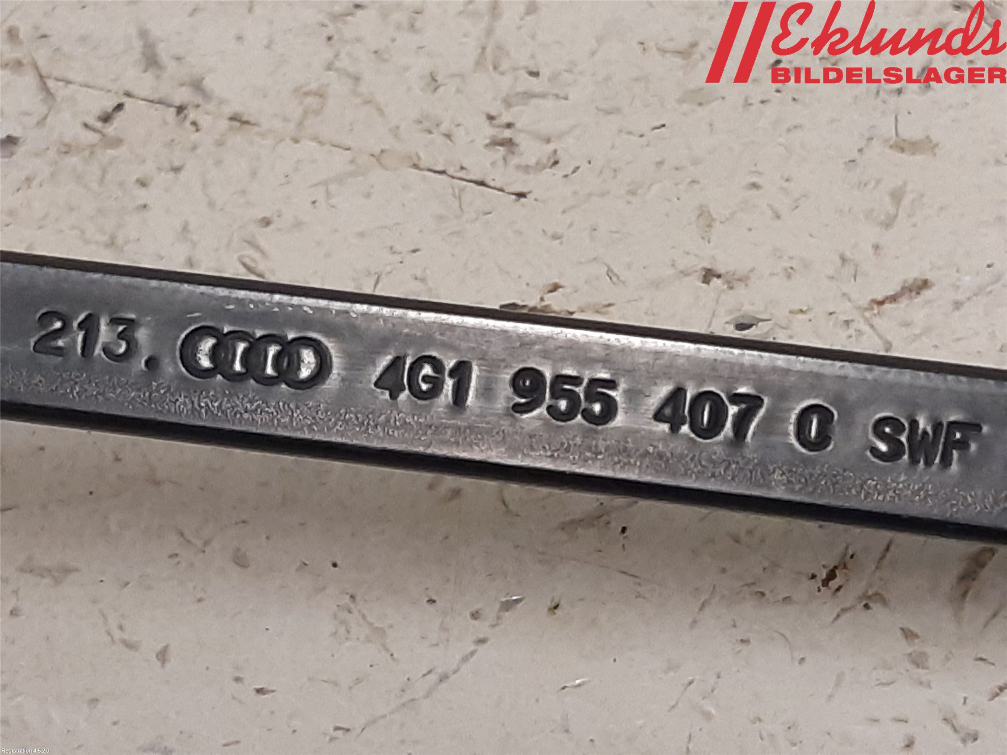 Audi A6/S6 4G 11-18 Torkararm Armar Vindruta