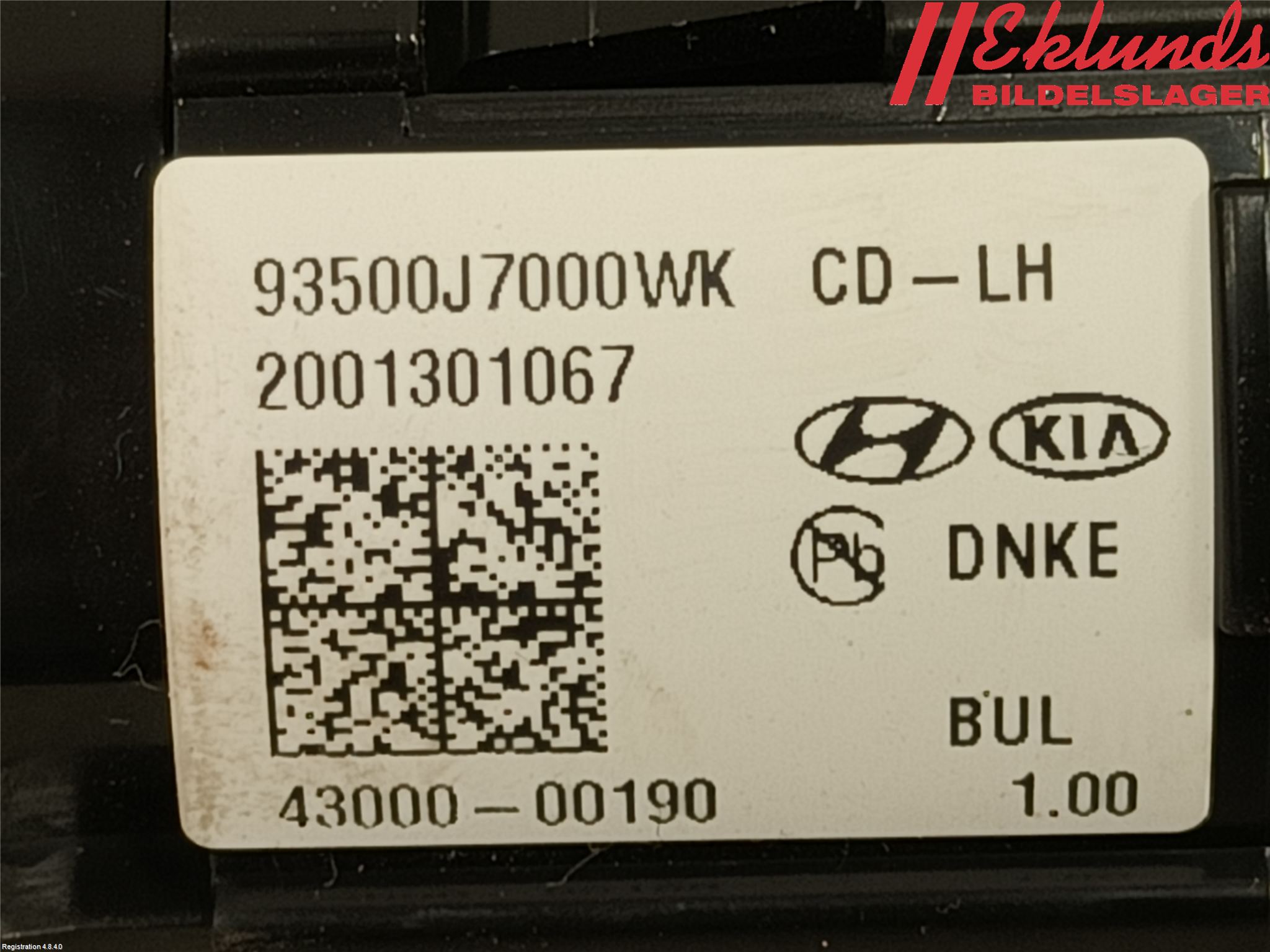 Kia XCEED 19- Startknapp Personbil