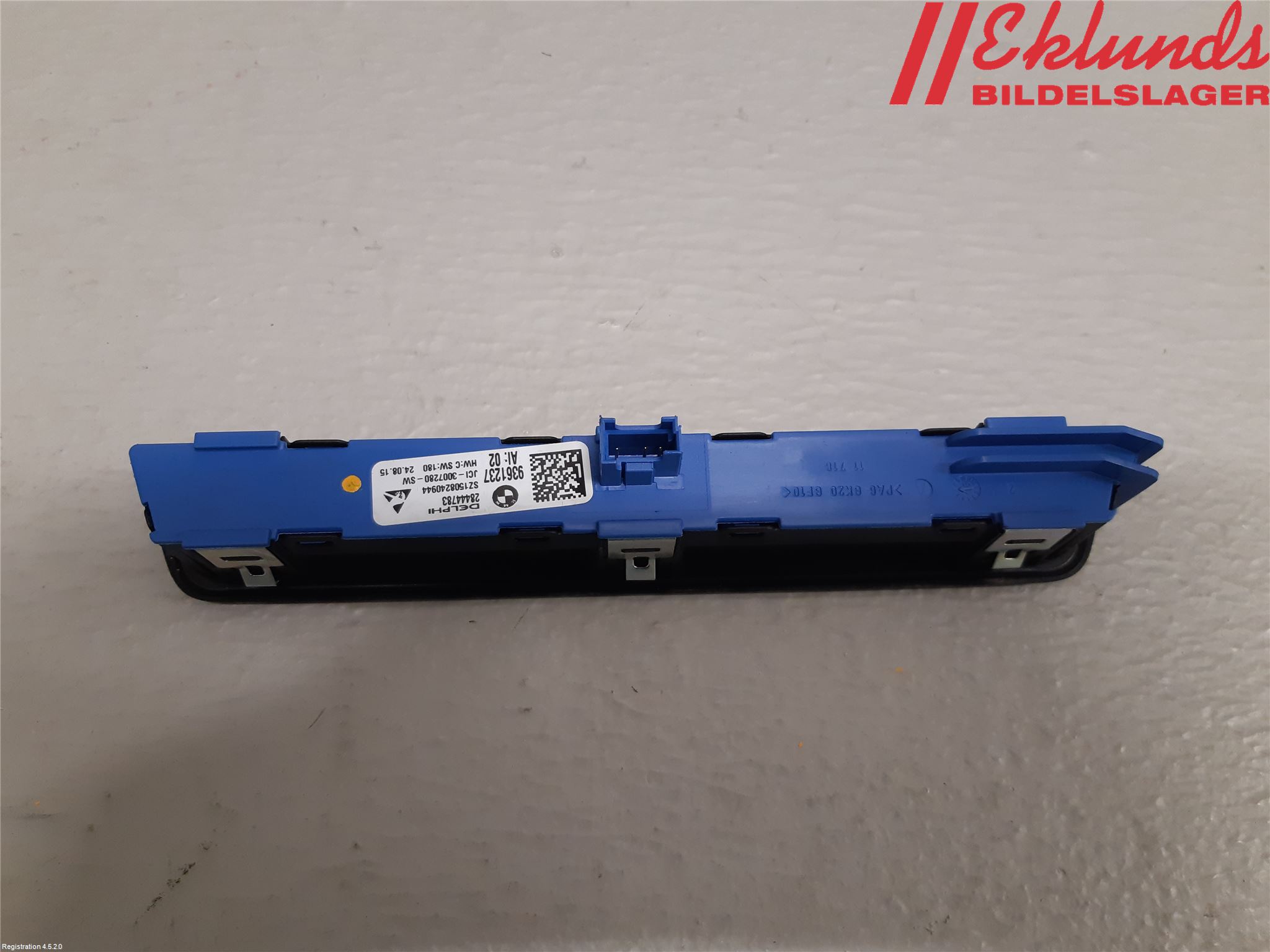 BMW 5 F10/F11/F18 09-17 Strömställare Stolminne