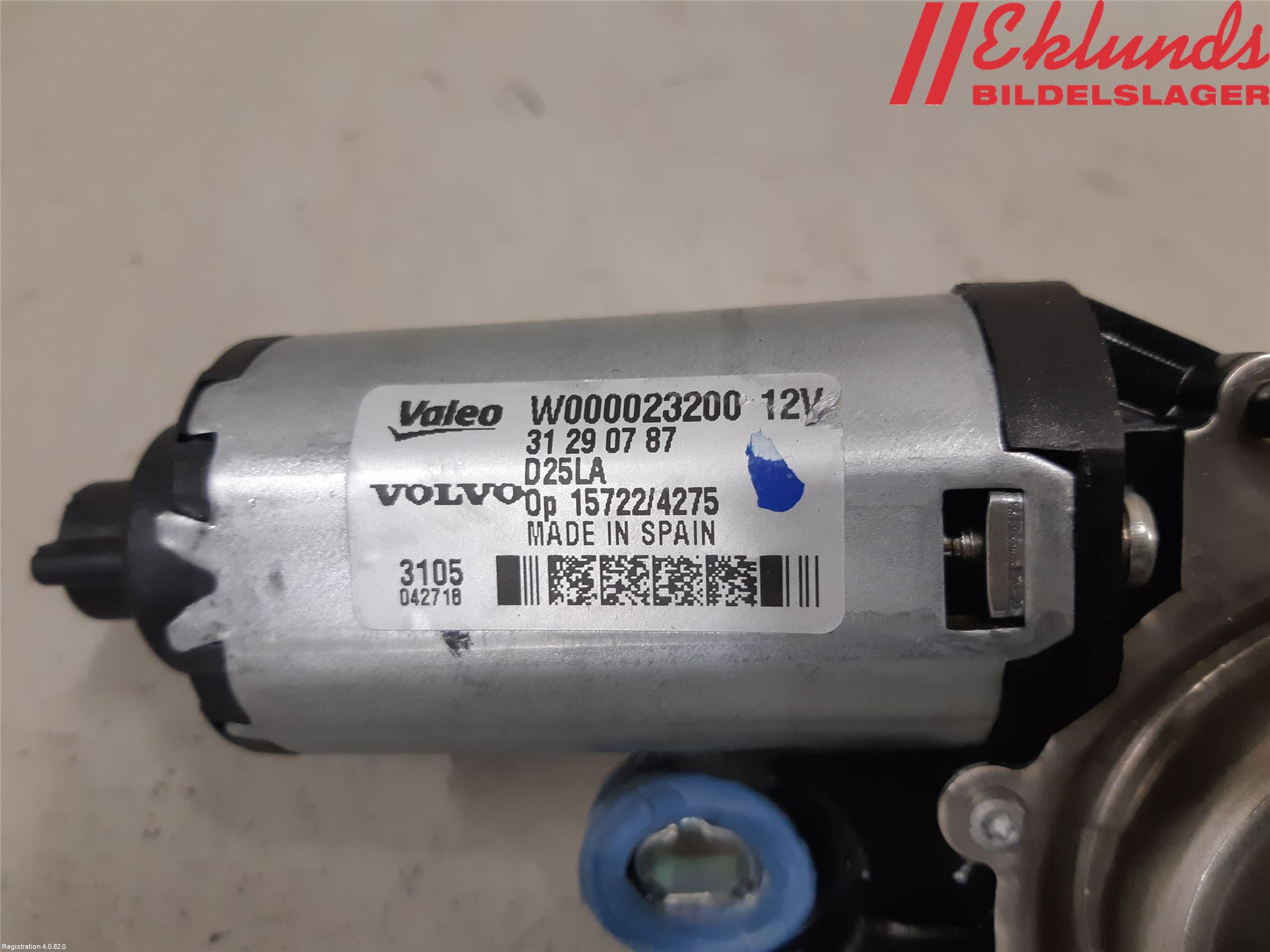 Volvo XC60 14-17 Torkarmotor Baklucka
