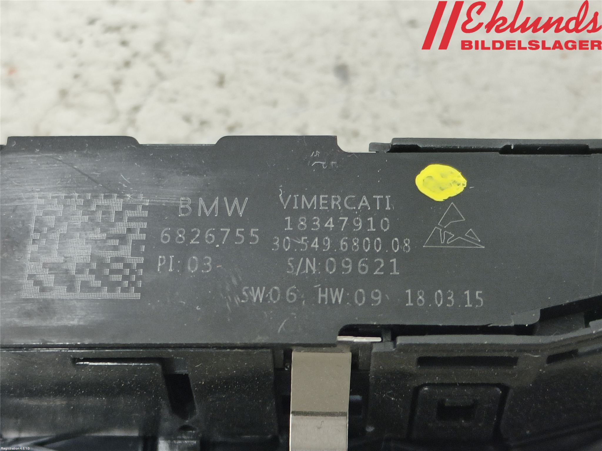 BMW 5 G30/G31/F90 17-23 Strömställare Stolregler