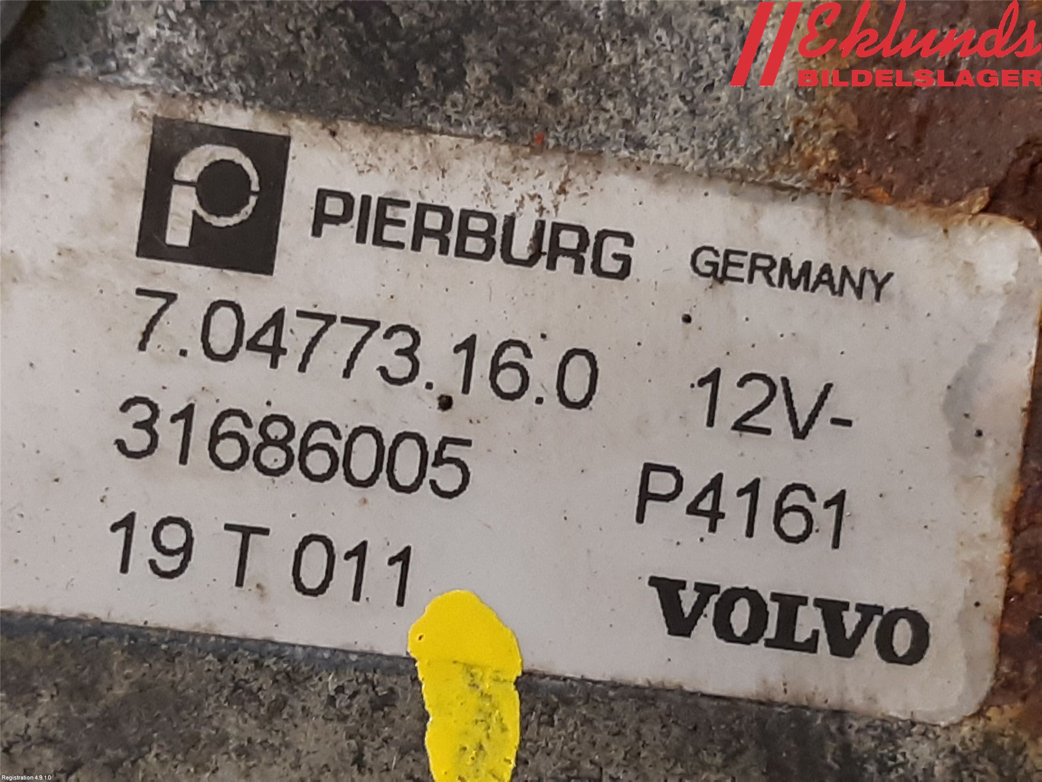 Volvo V60 19- Vattenpump