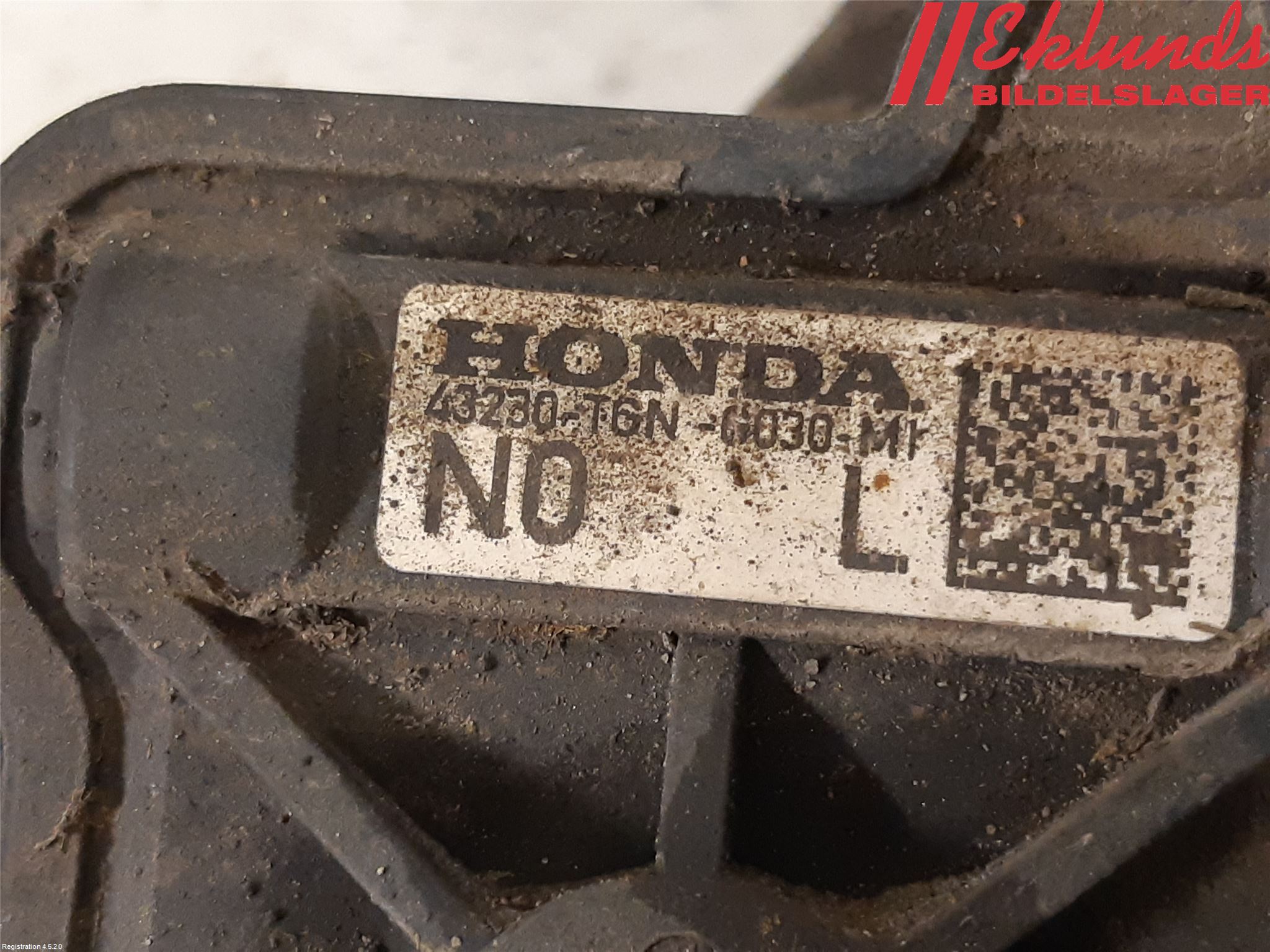 Honda CIVIC 17-22 Bromsok Bak Vänster