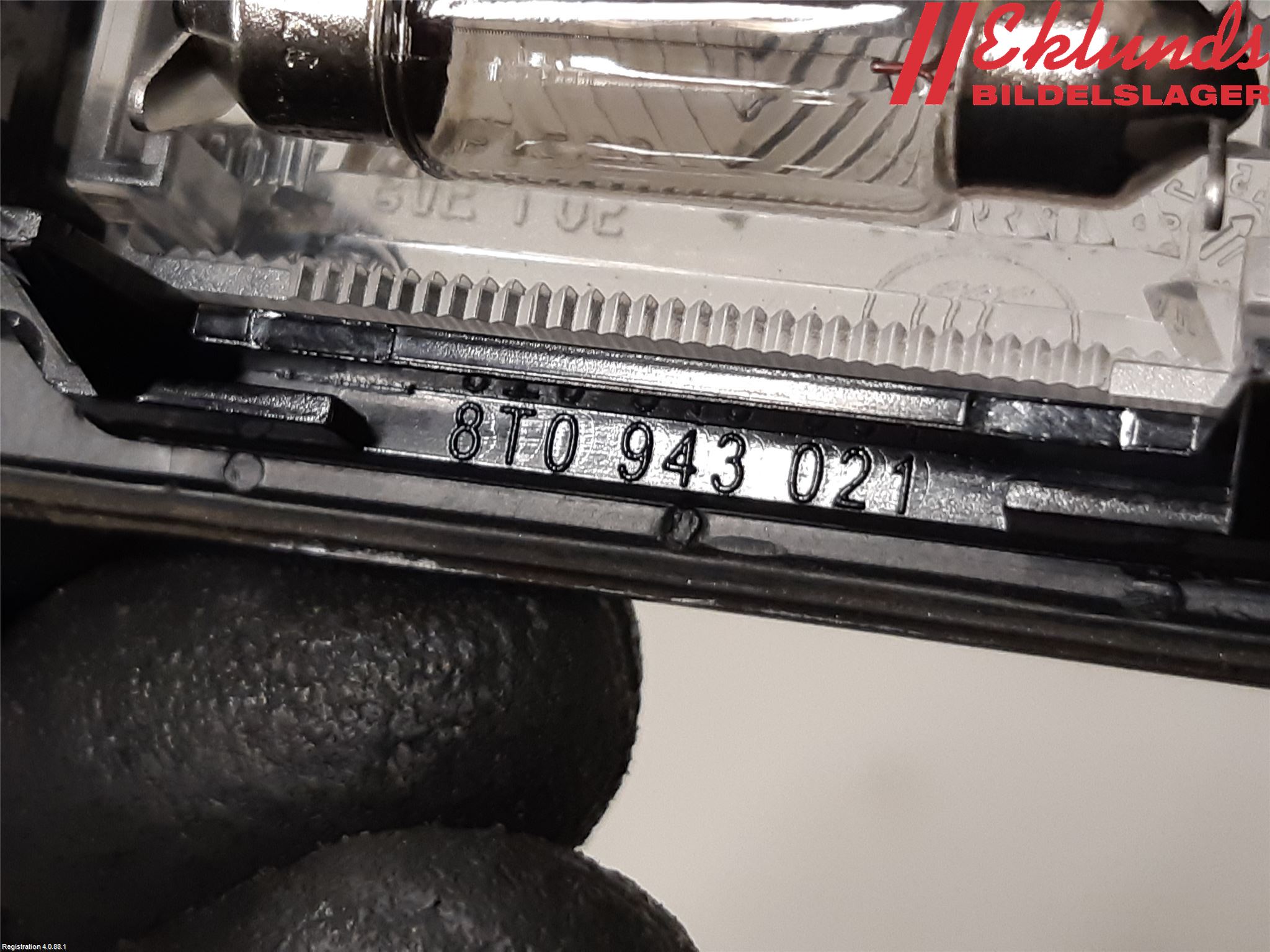 Skoda FABIA 07-14 Skylt Belysning