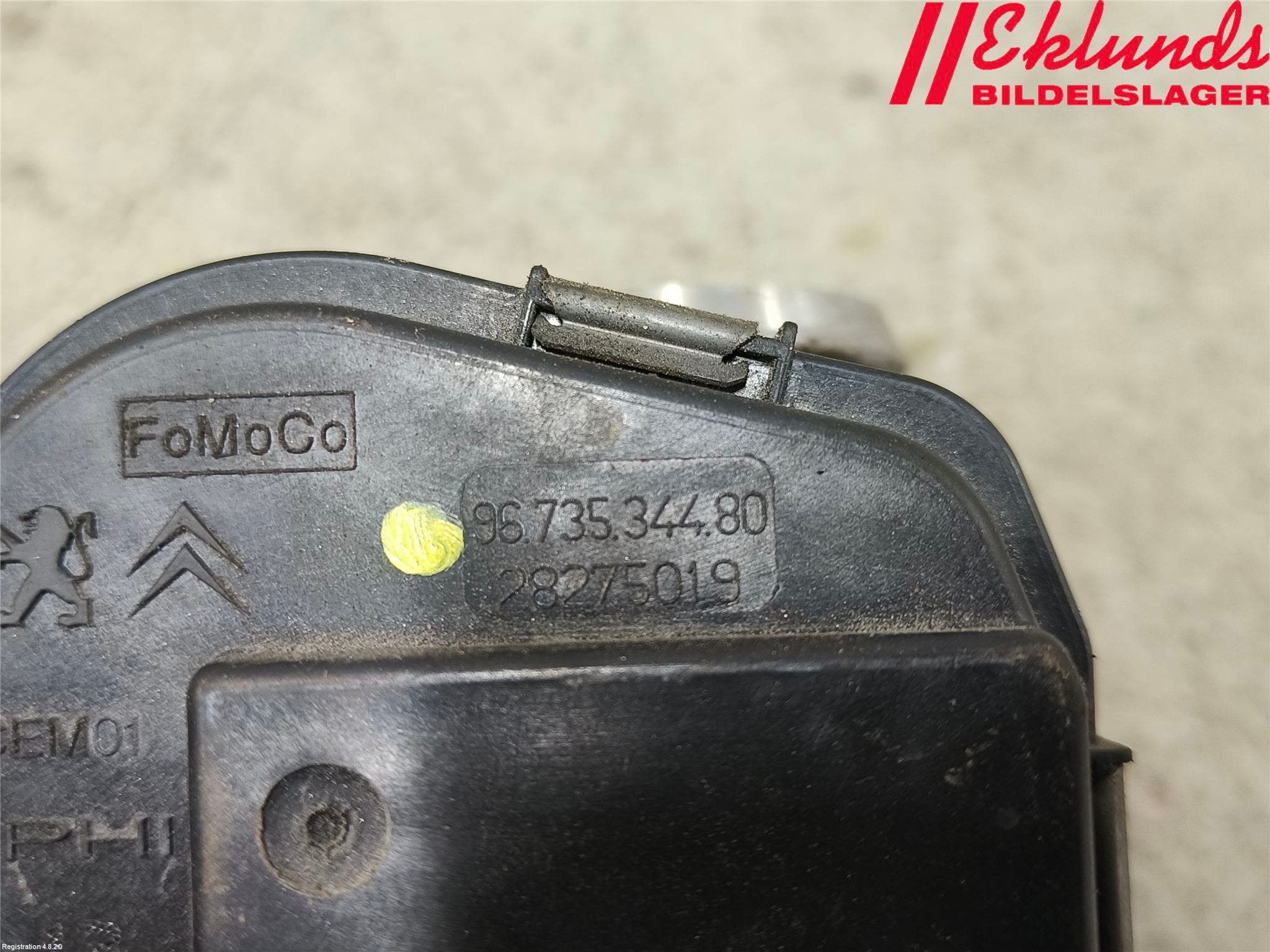 Peugeot 508 11-18 Injspjällhus