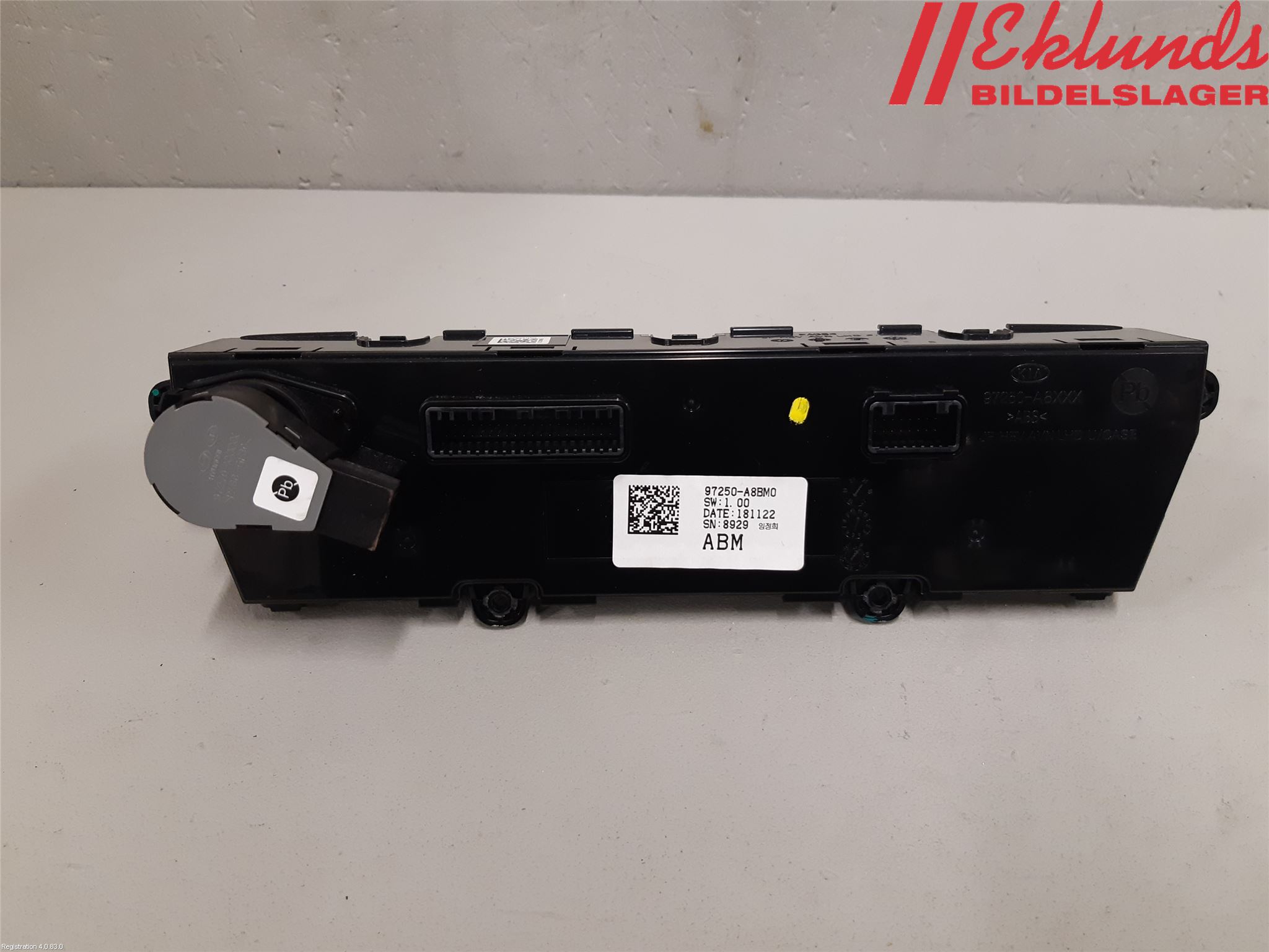 Kia OPTIMA 16-20 Ac Styrenhet Ac Manöveren