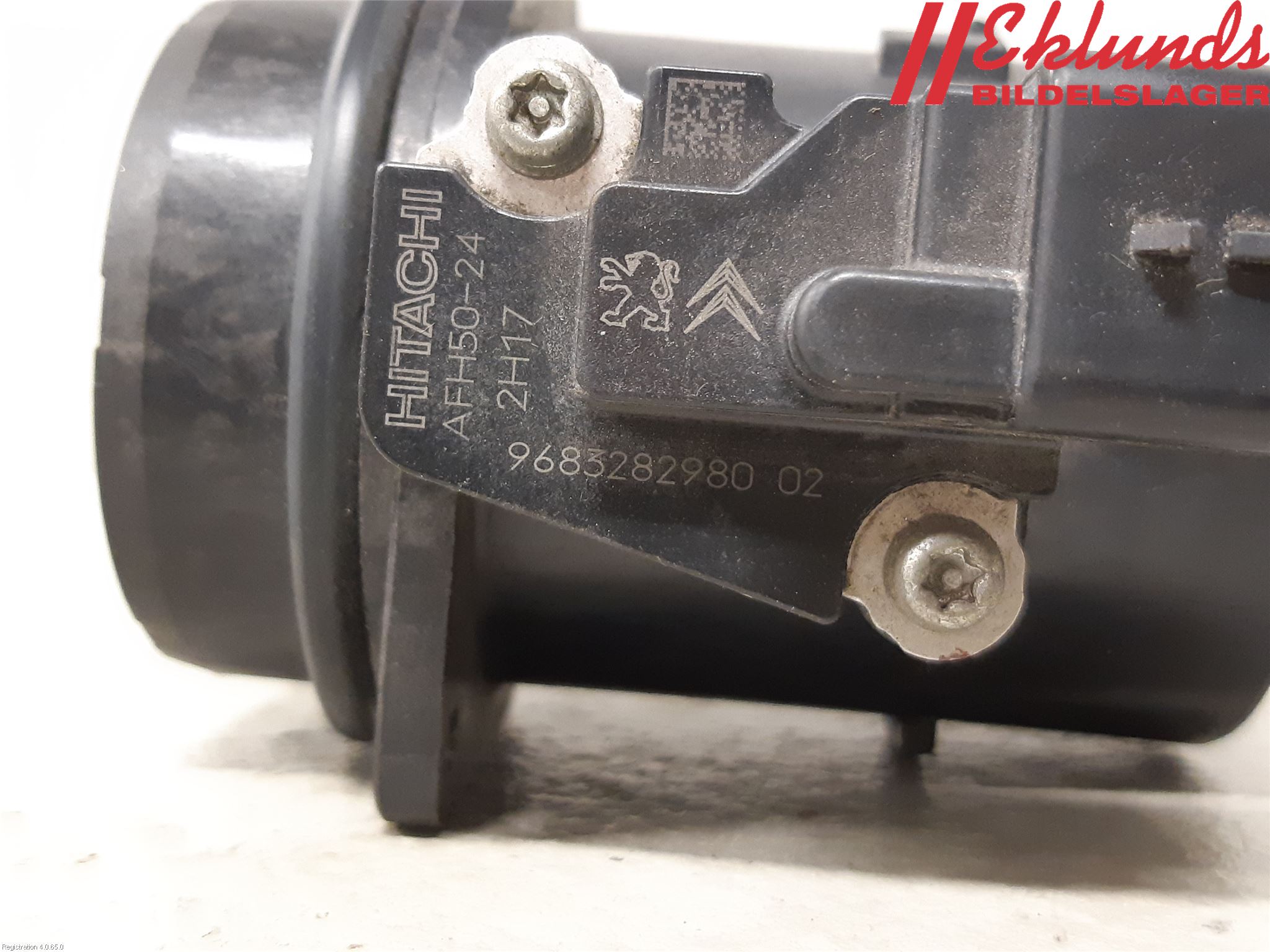 Peugeot PARTNER 08-15 Injluftmassamätare