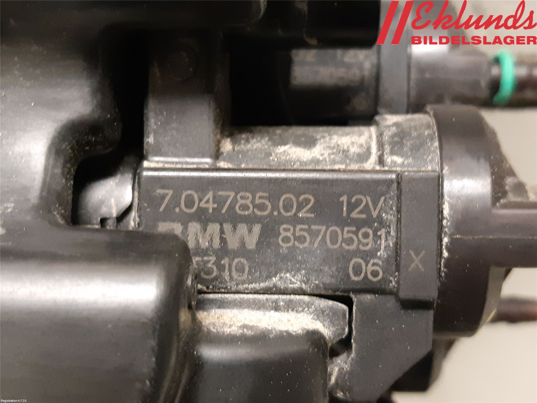 BMW 5 G30/G31/F90 17-23 Vakuumventil