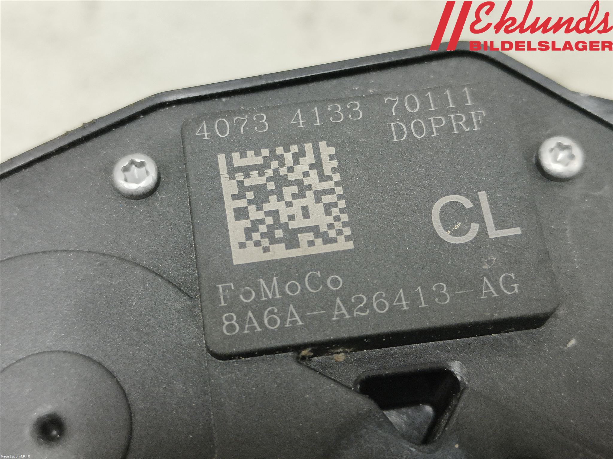 Ford FIESTA 09-12 Låskista-Dörrlås
