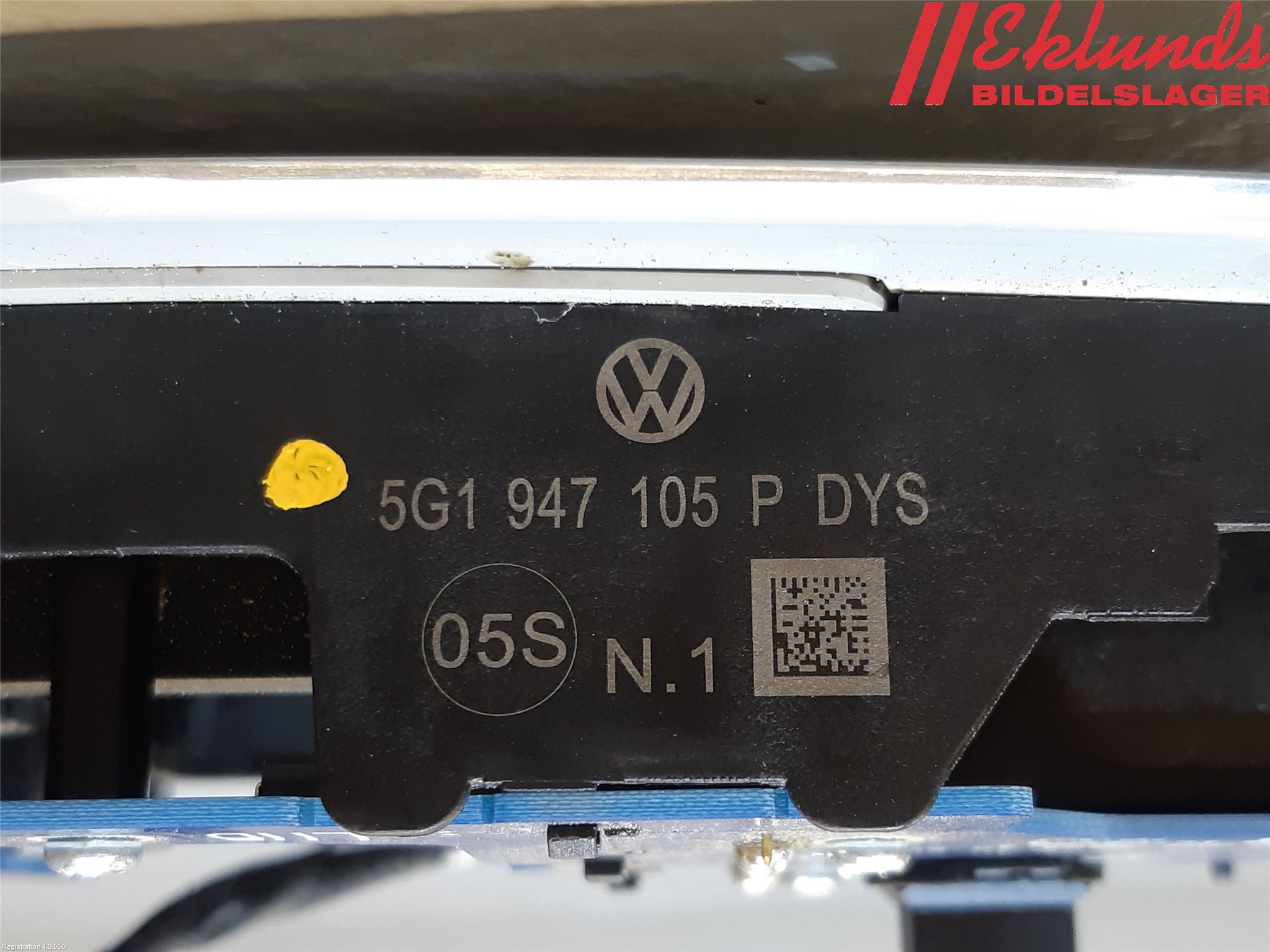 Volkswagen VW GOLF SPORTSVAN 15-20 Innerbelysning