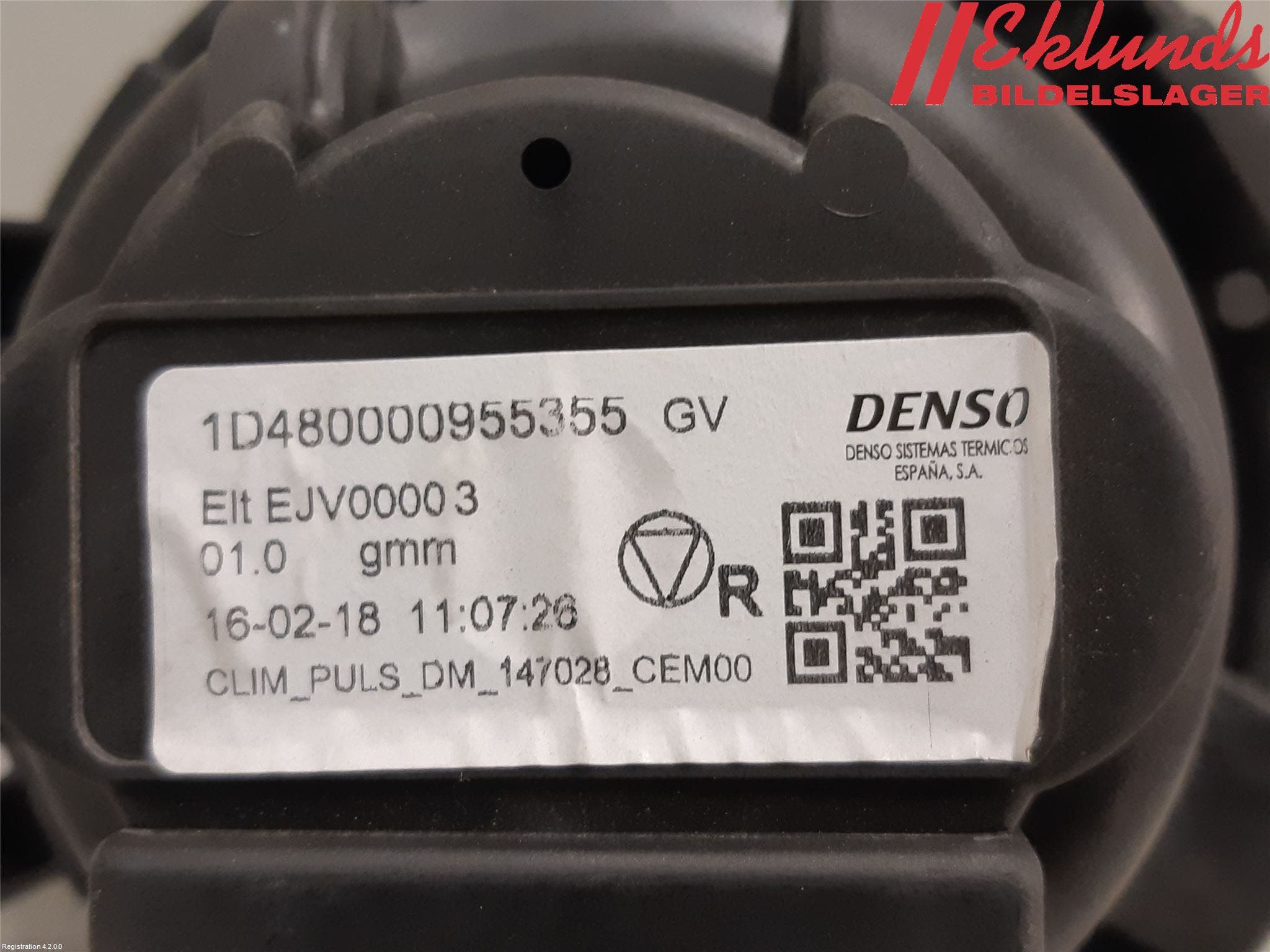 Citroen JUMPY/E-JUMPY 16- Värmefläkt