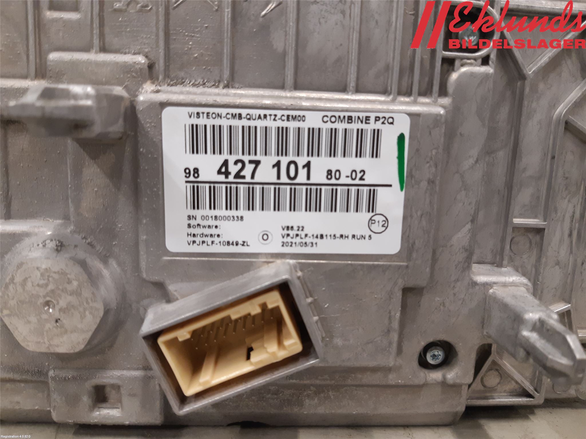 Peugeot 2008 13-20 Instrument Komb