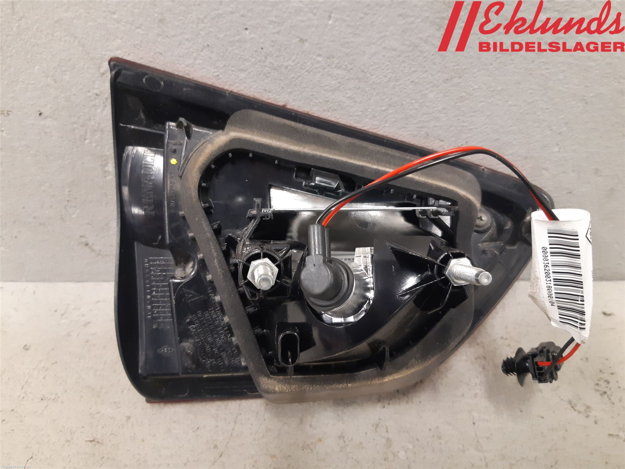 Renault CLIO IV 16-19 Bakljus Lucka Hö