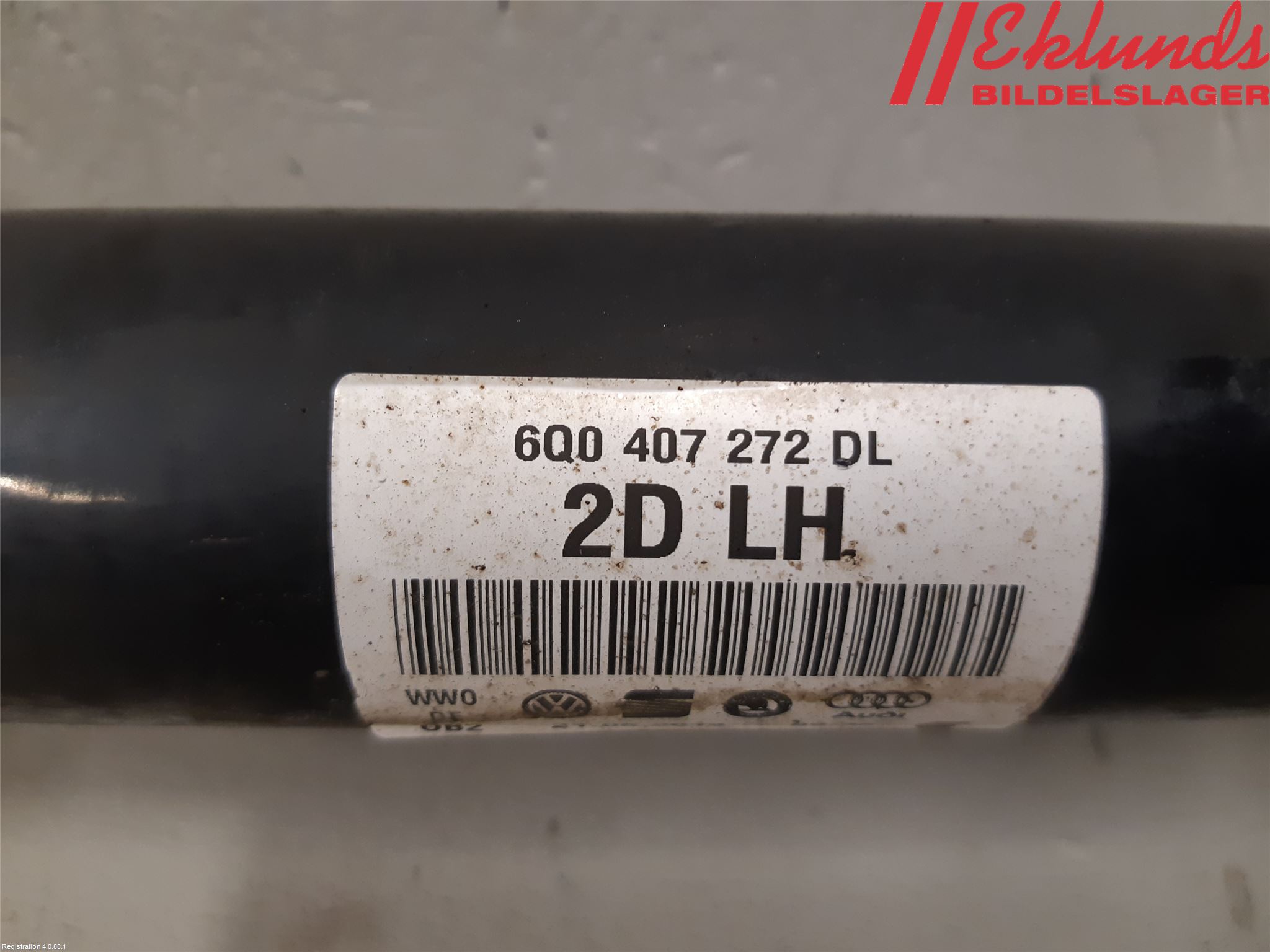 Skoda FABIA 07-14 Drivaxel Fram Höger