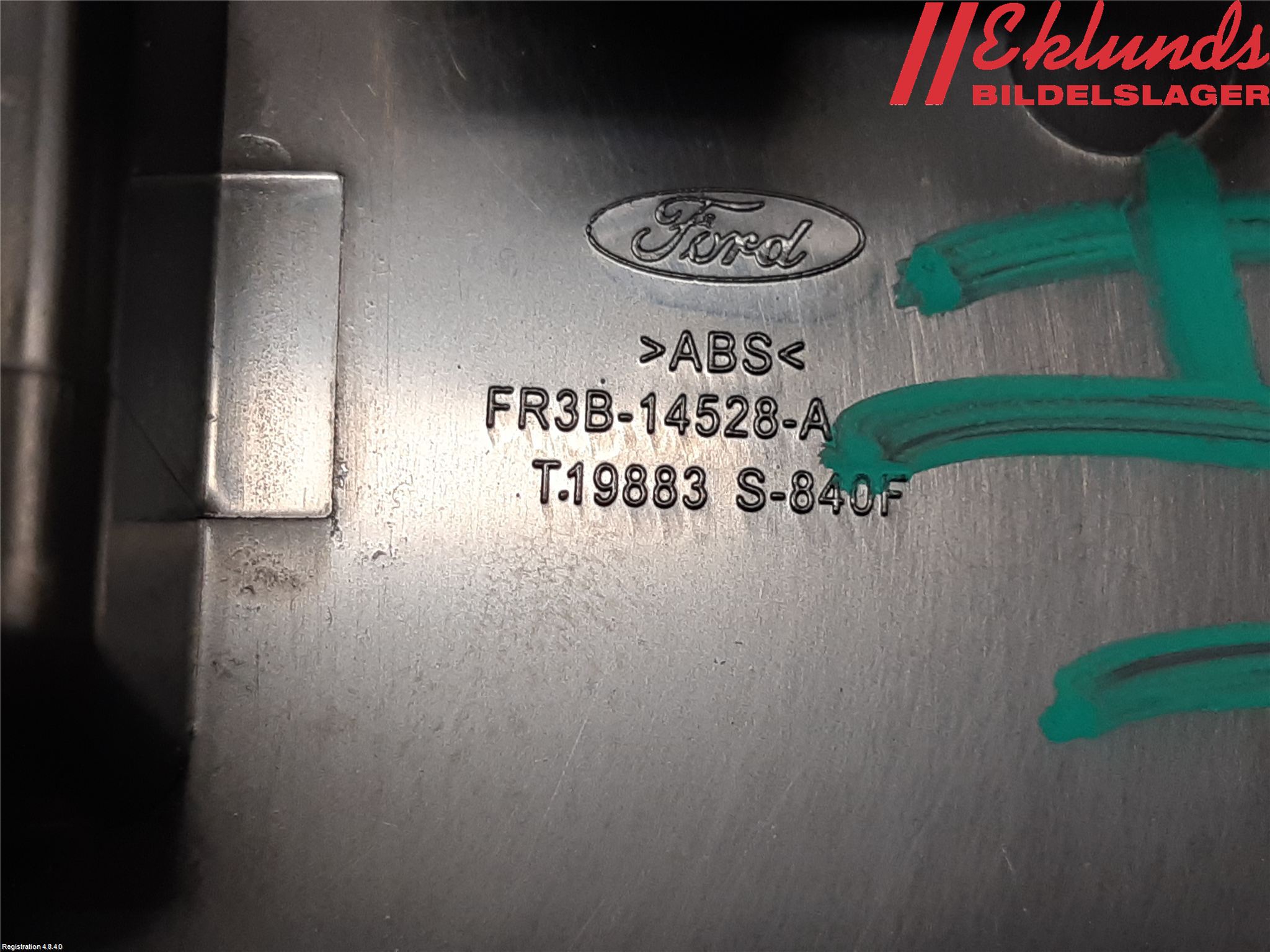 Ford MUSTANG VI 15-22 Dörrklädsel Inlägg-List Hö