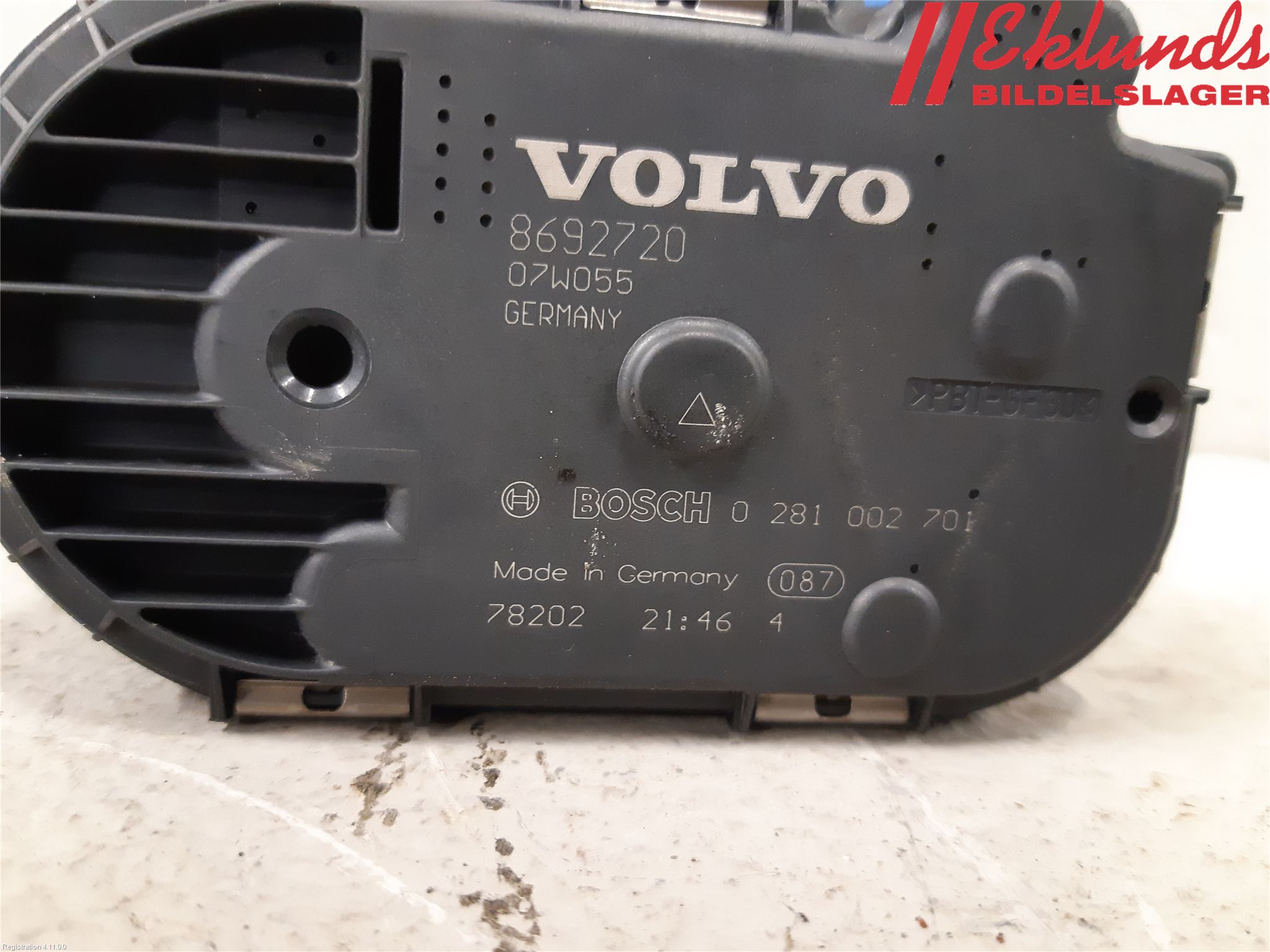 Volvo V70 05-08 Injspjällhus