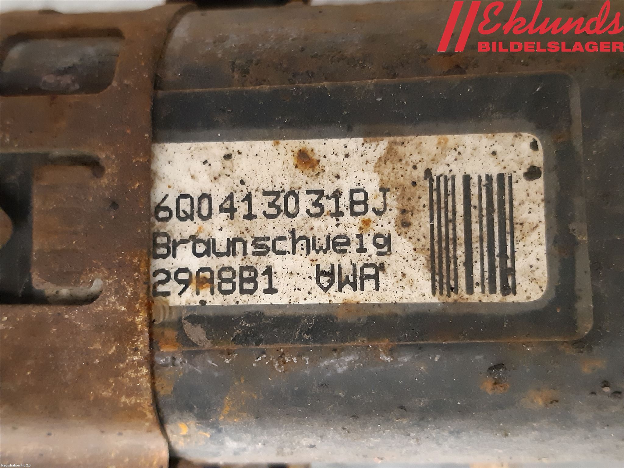 Skoda PRAKTIK Fjäderben Fram Höger