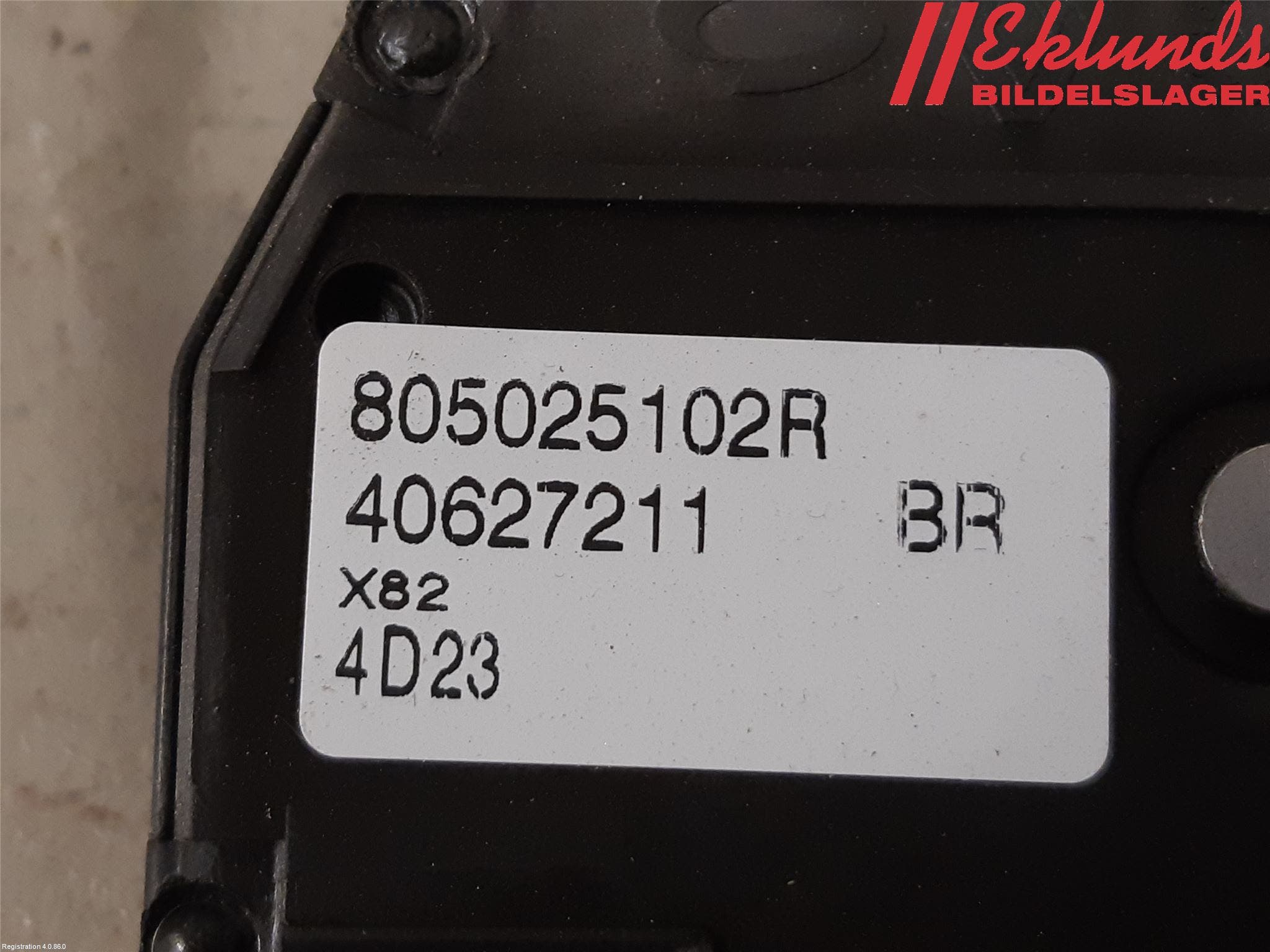 Opel VIVARO 15-19 Låskista-Dörrlås