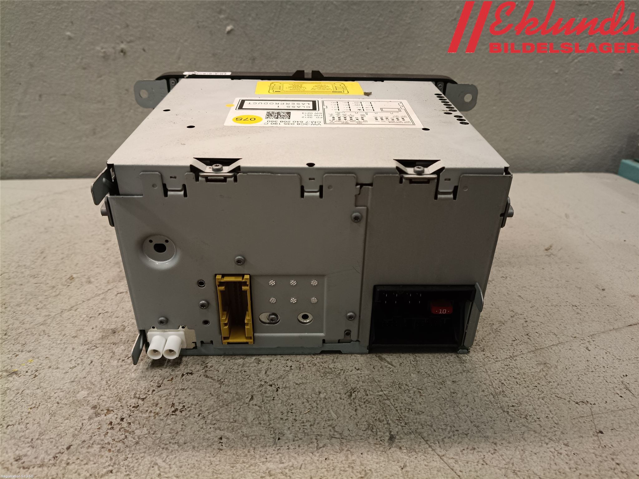 Volkswagen VW PASSAT 11-14 Cd Radio - Multimediapanel