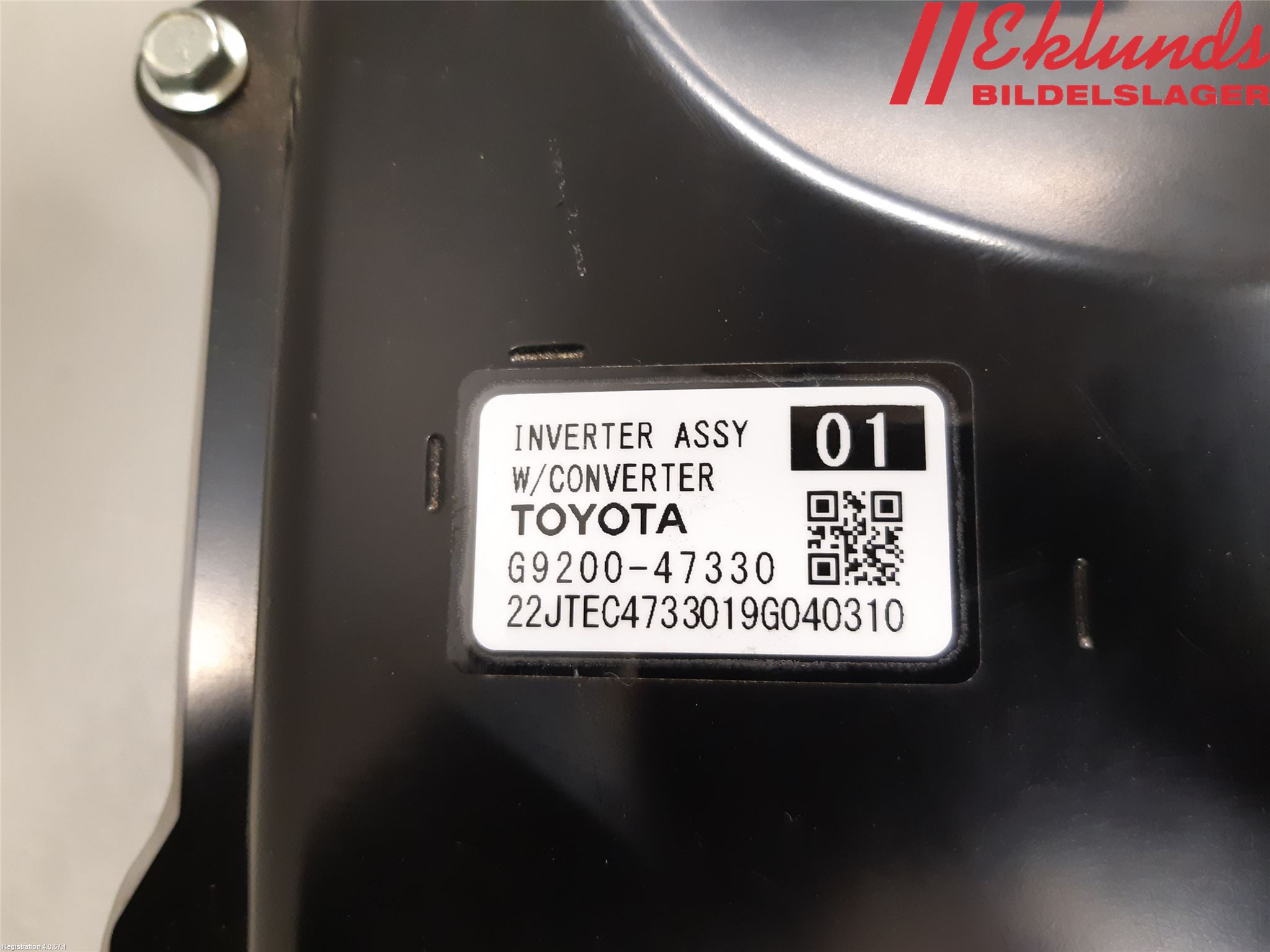 Toyota COROLLA 19- Hybridconverter